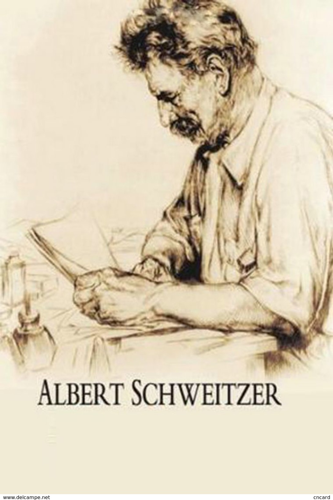 T83-079  ]   Albert Schweitzer Nobel Peace Prize Musicology, Philanthropy,    China Pre-stamped Card,postal Stationery - Albert Schweitzer