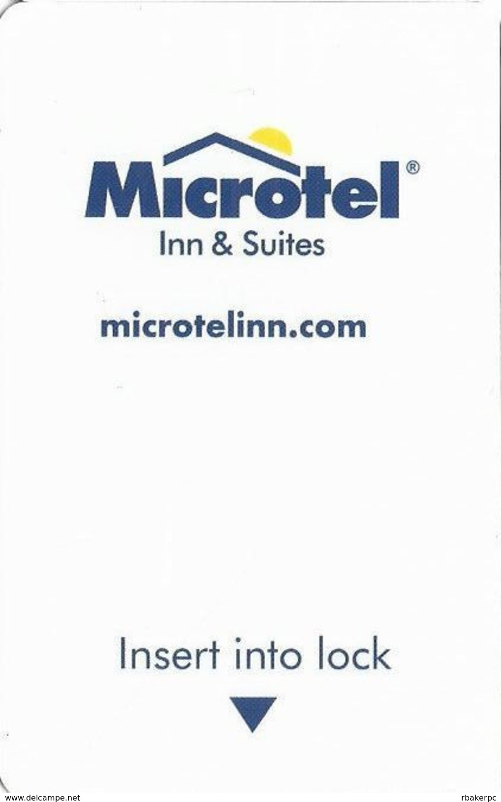 Microtel Hotel Room Key Card - Hotel Keycards