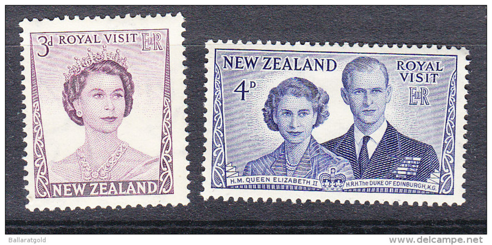 New Zealand 1953 Royal Visit  - Mint - Nuevos