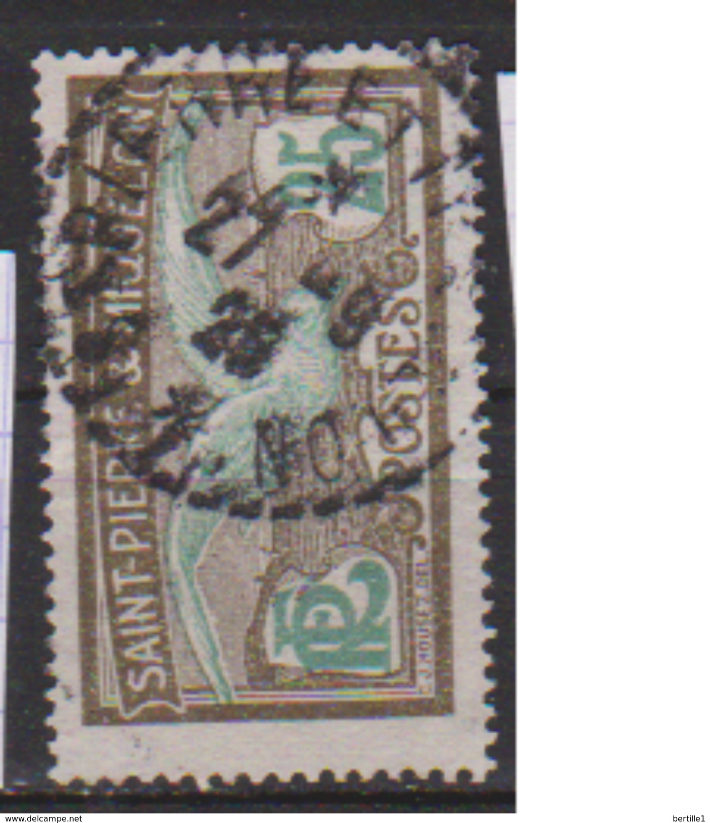 SAINT PIERRE ET MIQUELON       N°  110 ( 17 )     OBLITERE  ( O 565 ) - Used Stamps