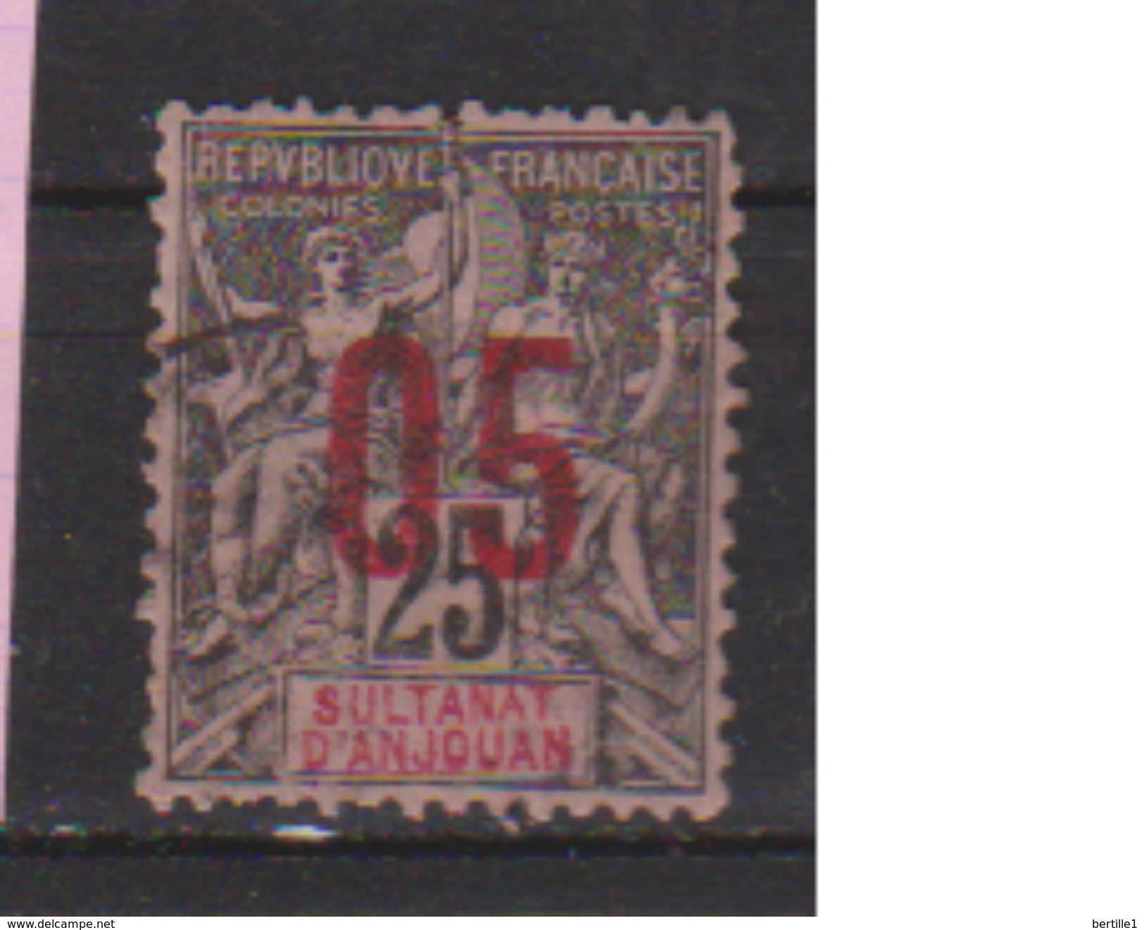 ANJOUAN        N°    24      OBLITERE  ( O 581 ) - Used Stamps