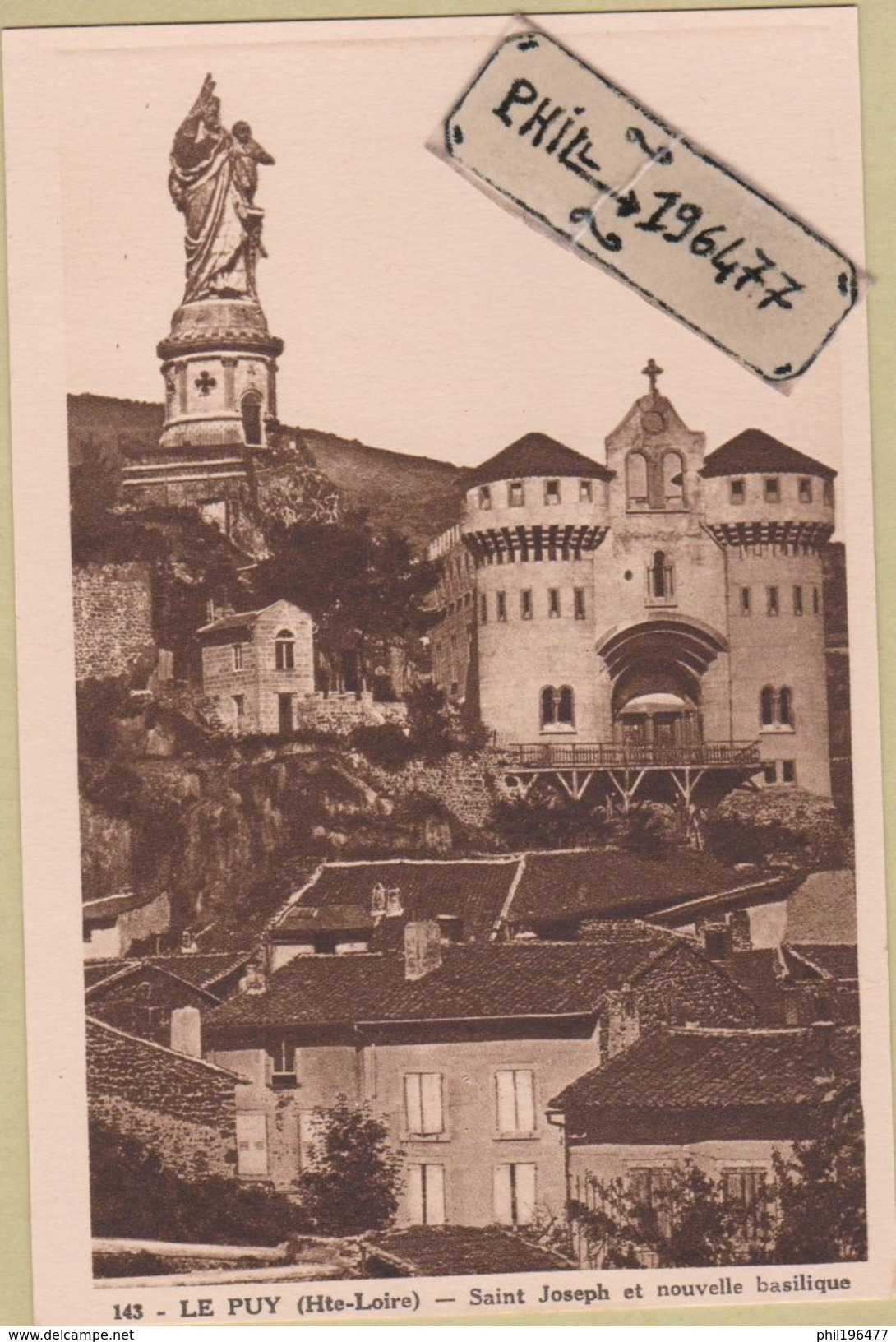 43 Le Puy En Velay - Cpa / Saint Joseph Et Nouvelle Basilique. - Le Puy En Velay