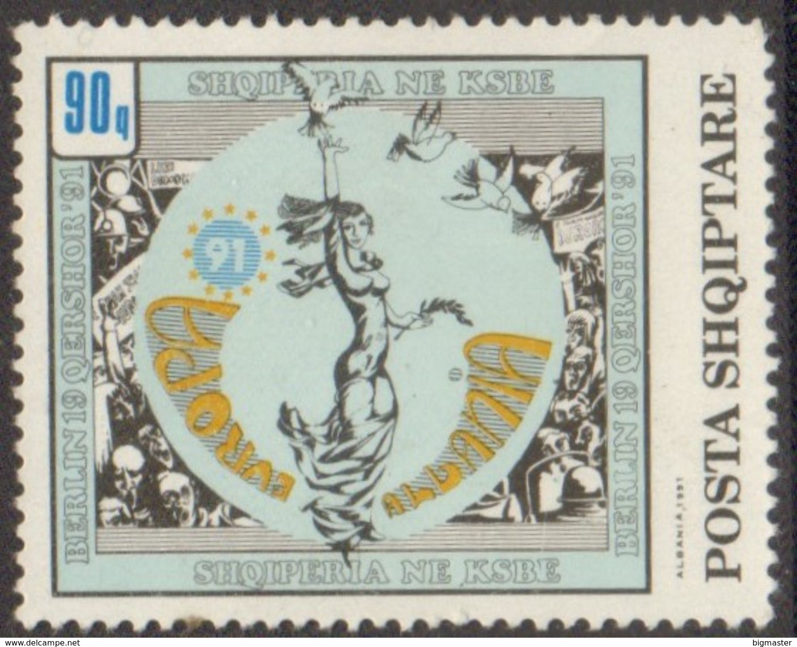 Albania 1992 Inclusion Of Albania In The KSZE - Albania