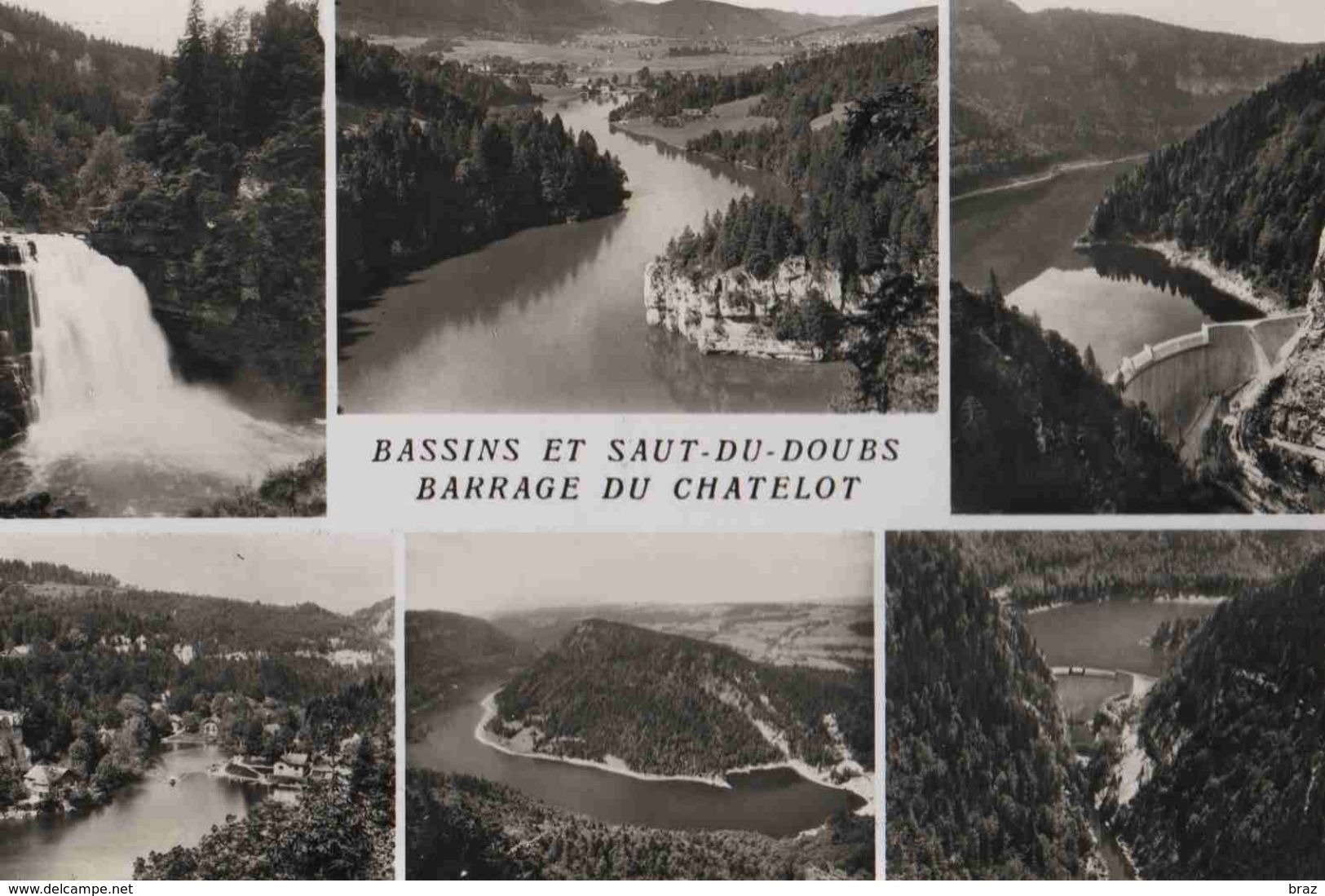 CPSM Suisse Barrage De Chatelot  Hotel Federal Col Des Roches - Roches