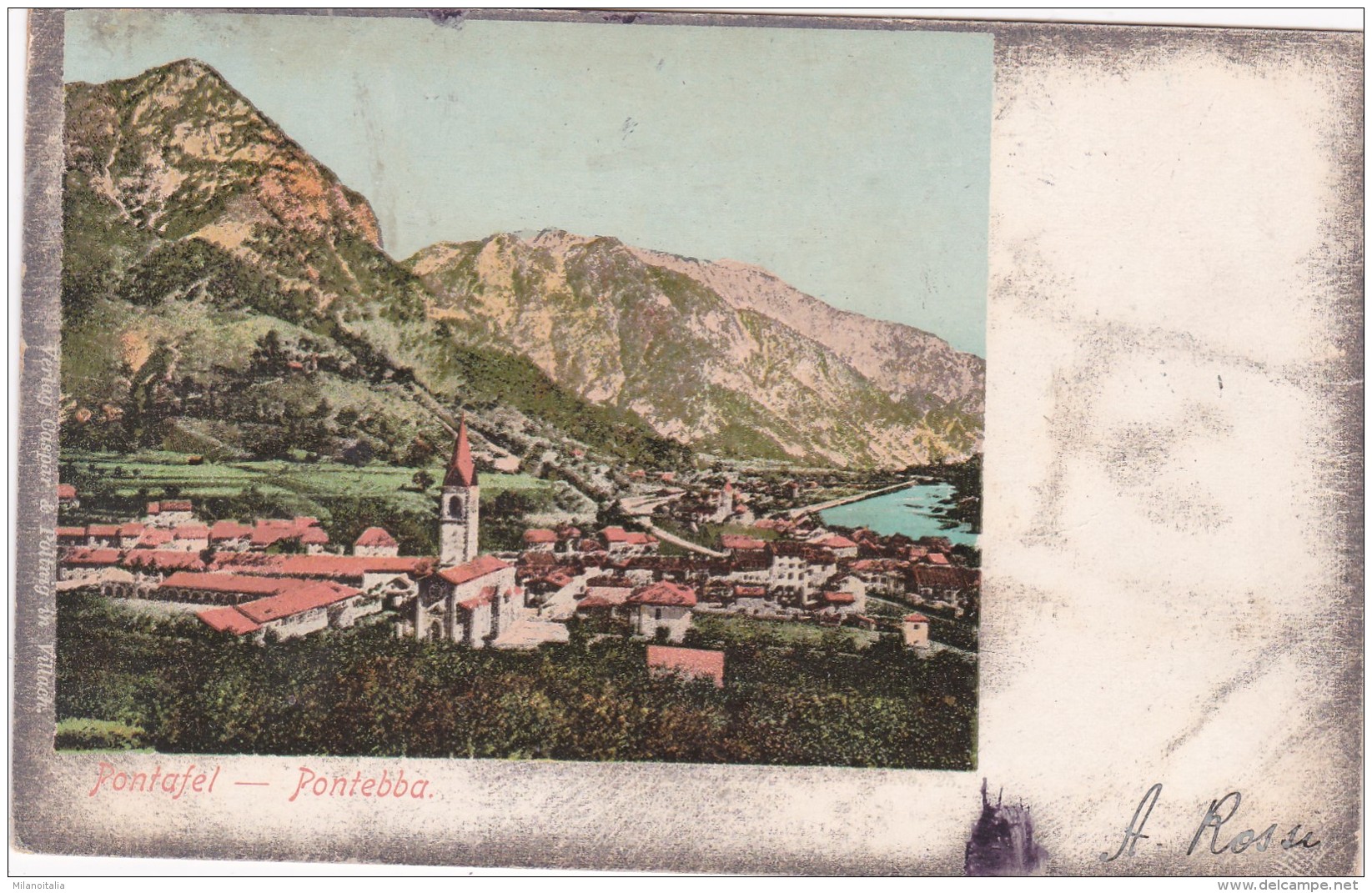 Pontafel - Pontebba * 12. 11. 1901 - Udine