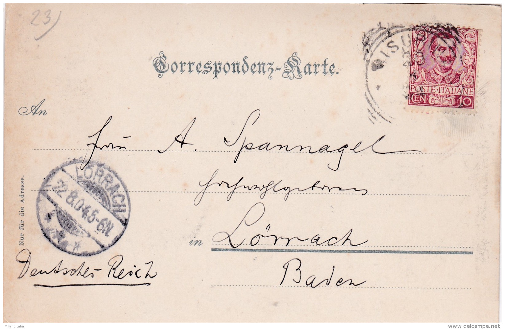 Drei Zinnen Mit Hütte - Sexten Bei Innichen * 20. 8. 1904 - Sonstige & Ohne Zuordnung