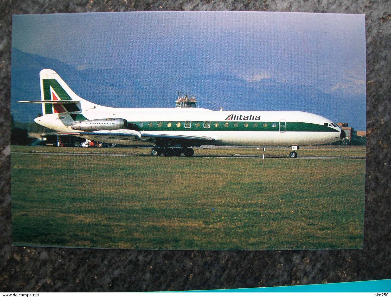 CARTOLINA AEREO CARAVELLE  ALITALIA - 1946-....: Moderne