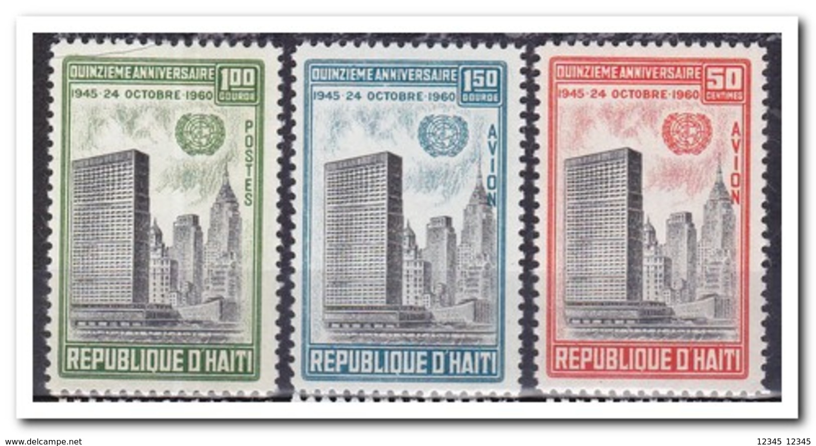 Haïti 1960, Postfris MNH, 15 Years UNO - Haïti