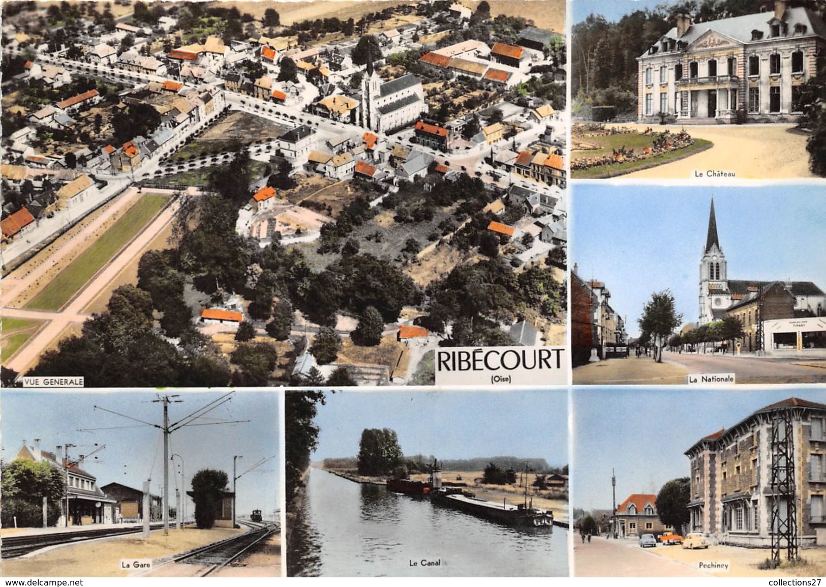 60-RIBECOURT - MULTIVUES - Ribecourt Dreslincourt