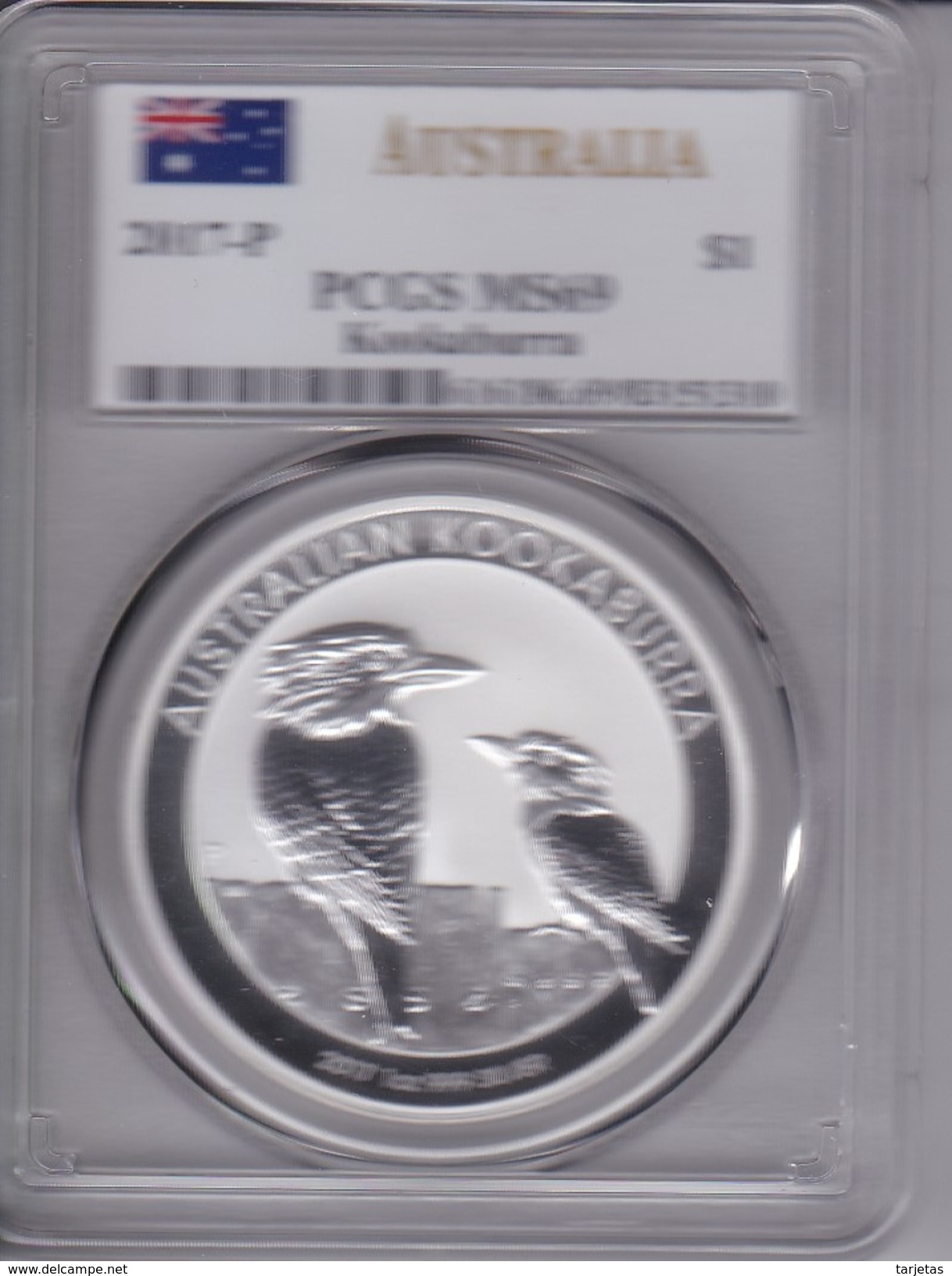 MONEDA DE PLATA DE AUSTRALIA DE 1 DOLLAR - 1 ONZA DEL AÑO 2017 KOOKABURRA (SILVER-ARGENT) PAJARO-BIRD - Otros & Sin Clasificación