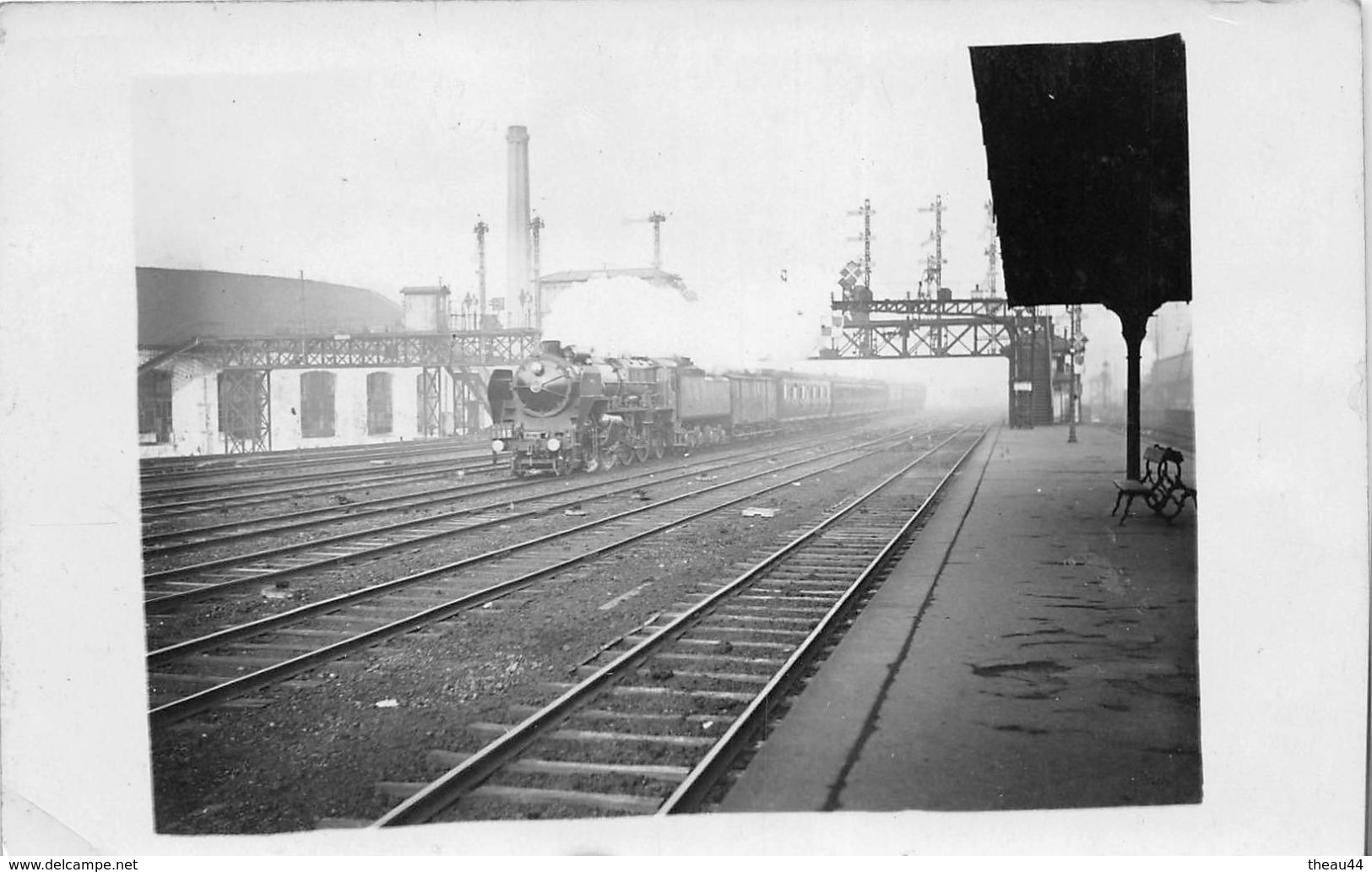 ¤¤  -  Carte-Photo Non Située  -  Chemin De Fer  -   Train En Gare   -  ¤¤ - Materiaal