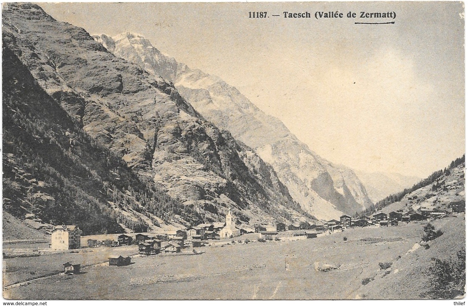 Taesch NA1: Vallée De Zermatt 1909 - Zermatt