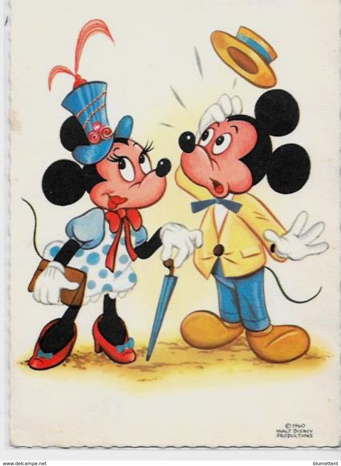 CPSM Walt Disney édition Orania écrite Mickey - Autres & Non Classés