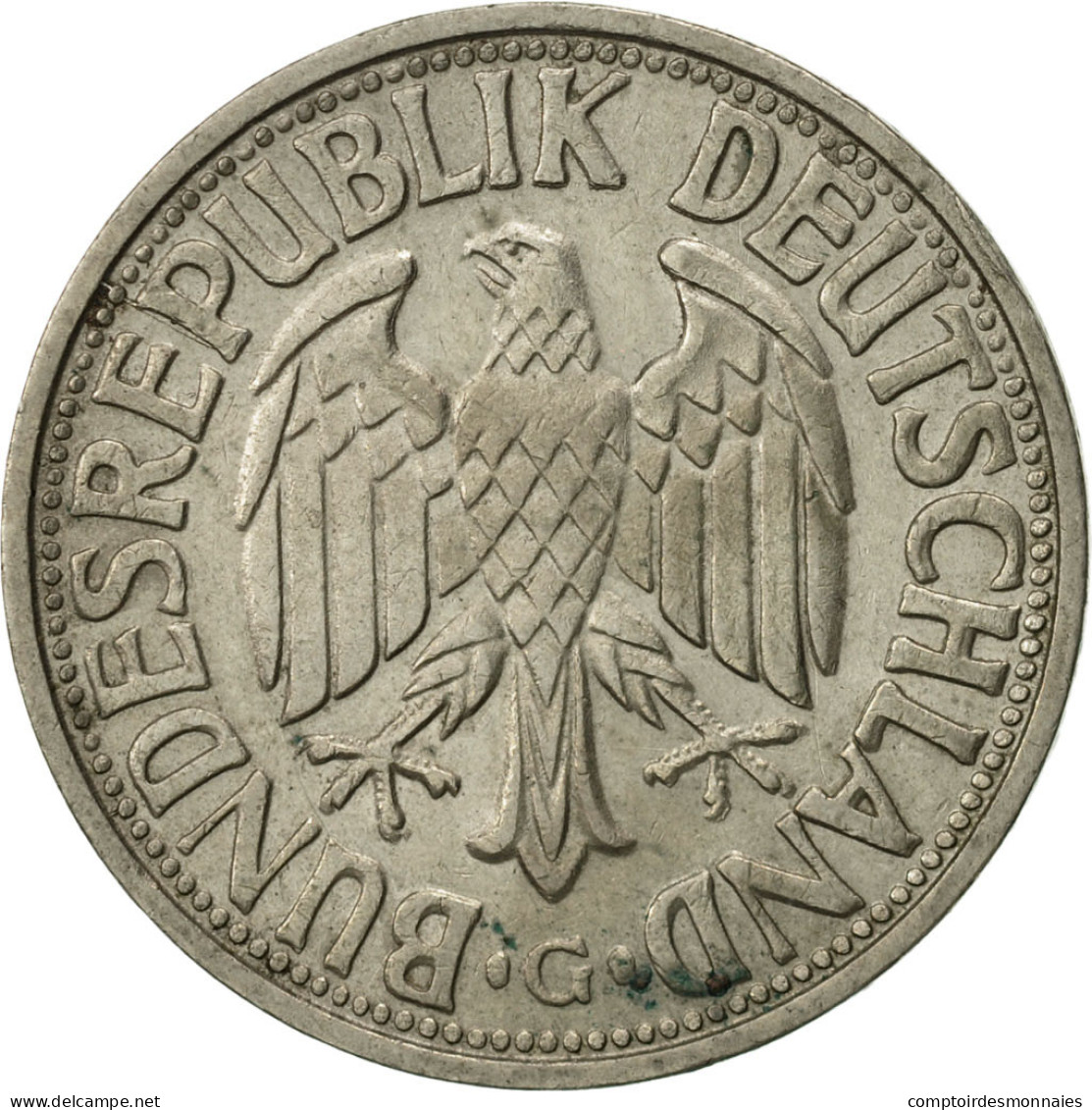 Monnaie, République Fédérale Allemande, 2 Mark, 1951, Karlsruhe, TTB - 2 Mark