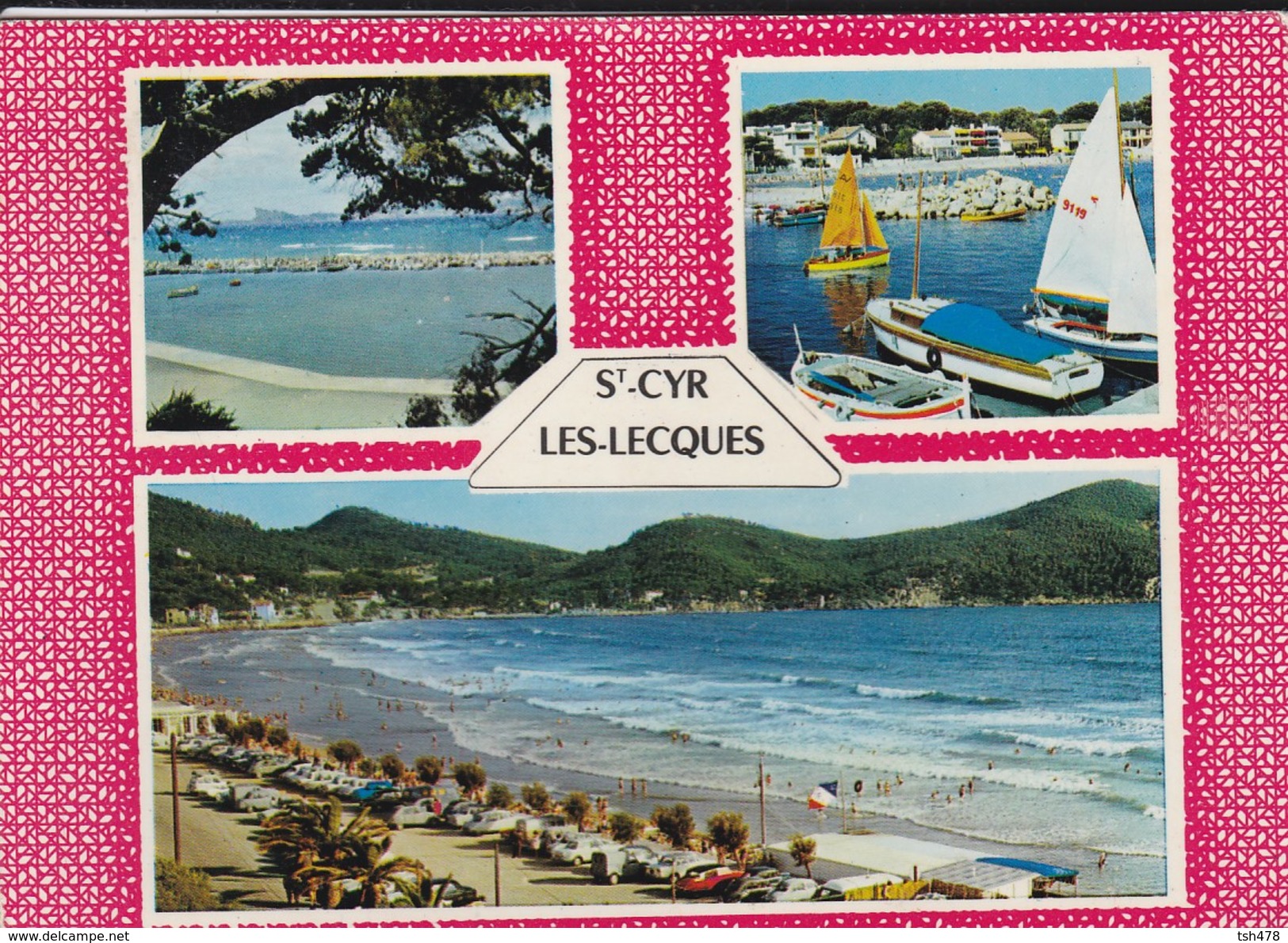 83----SAINT-CYR--LES LECQUES--( Peu Courante )-multivues--voir 2 Scans - Saint-Cyr-sur-Mer