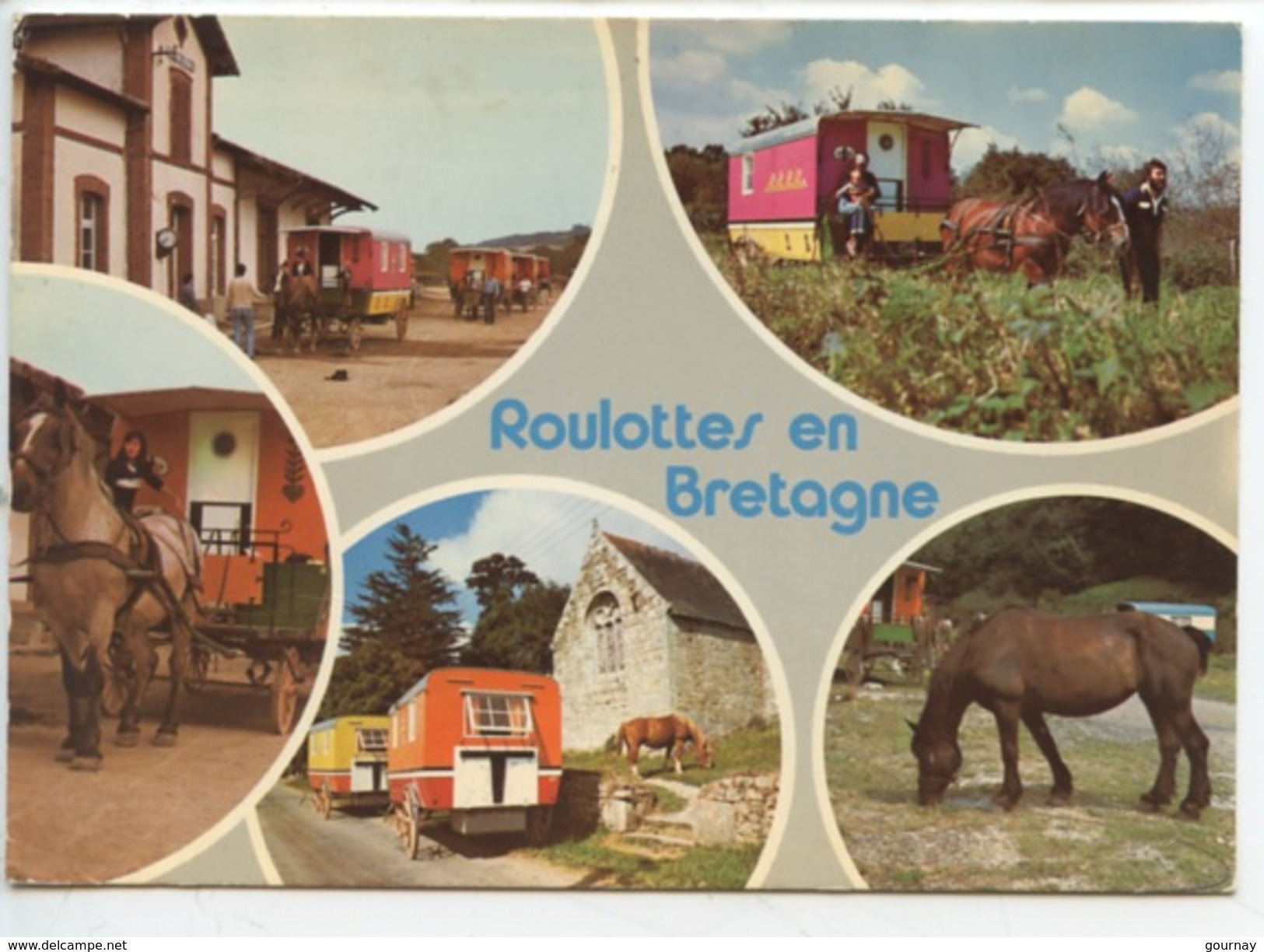 Roulotte Cheval : Roulottes En Bretagne Randonnées En Bretagne Intérieure - Chevaux - Bretagne