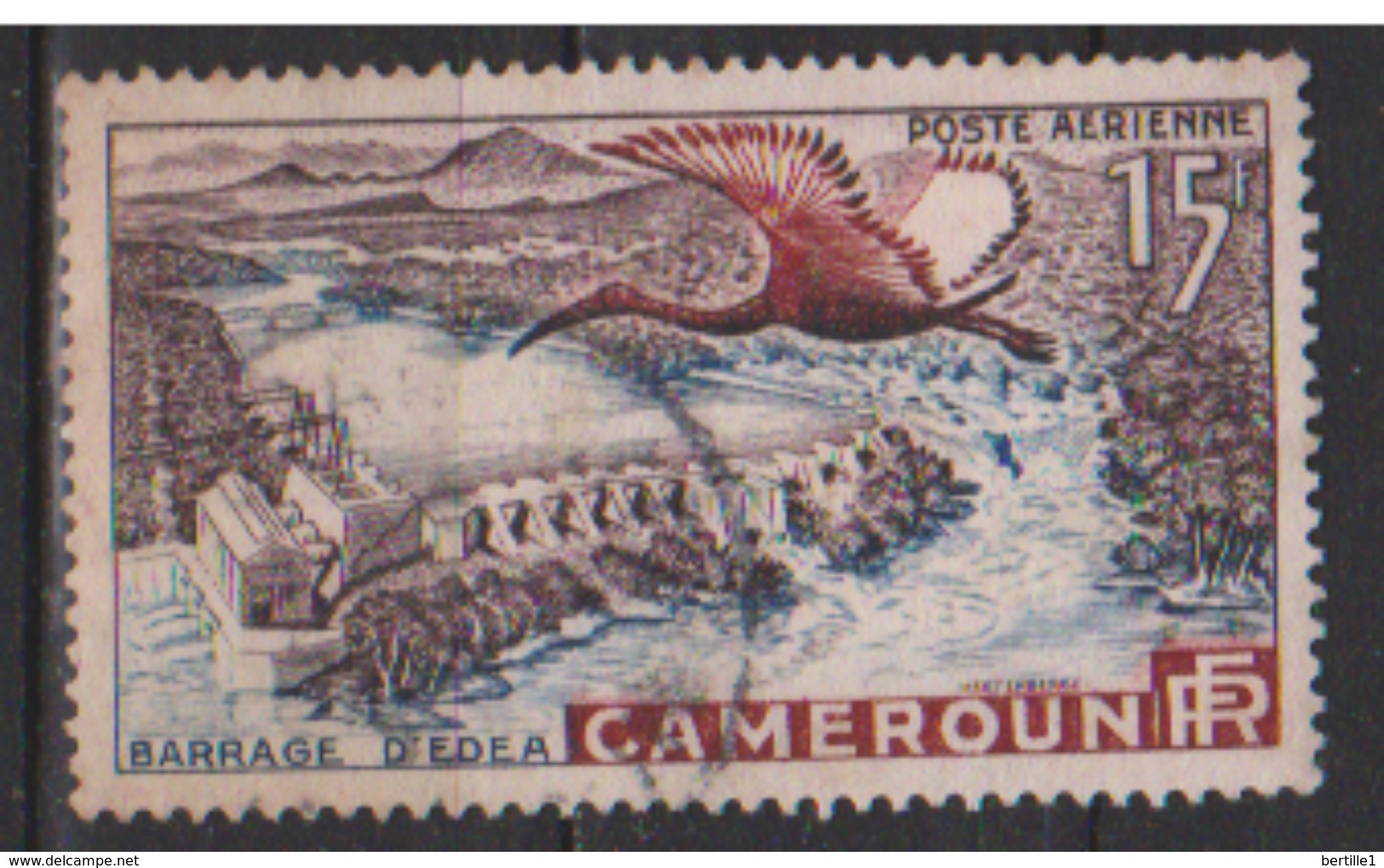 CAMEROUN      N°   PA 43   ( 2 )    OBLITERE  ( O 640 ) - Airmail