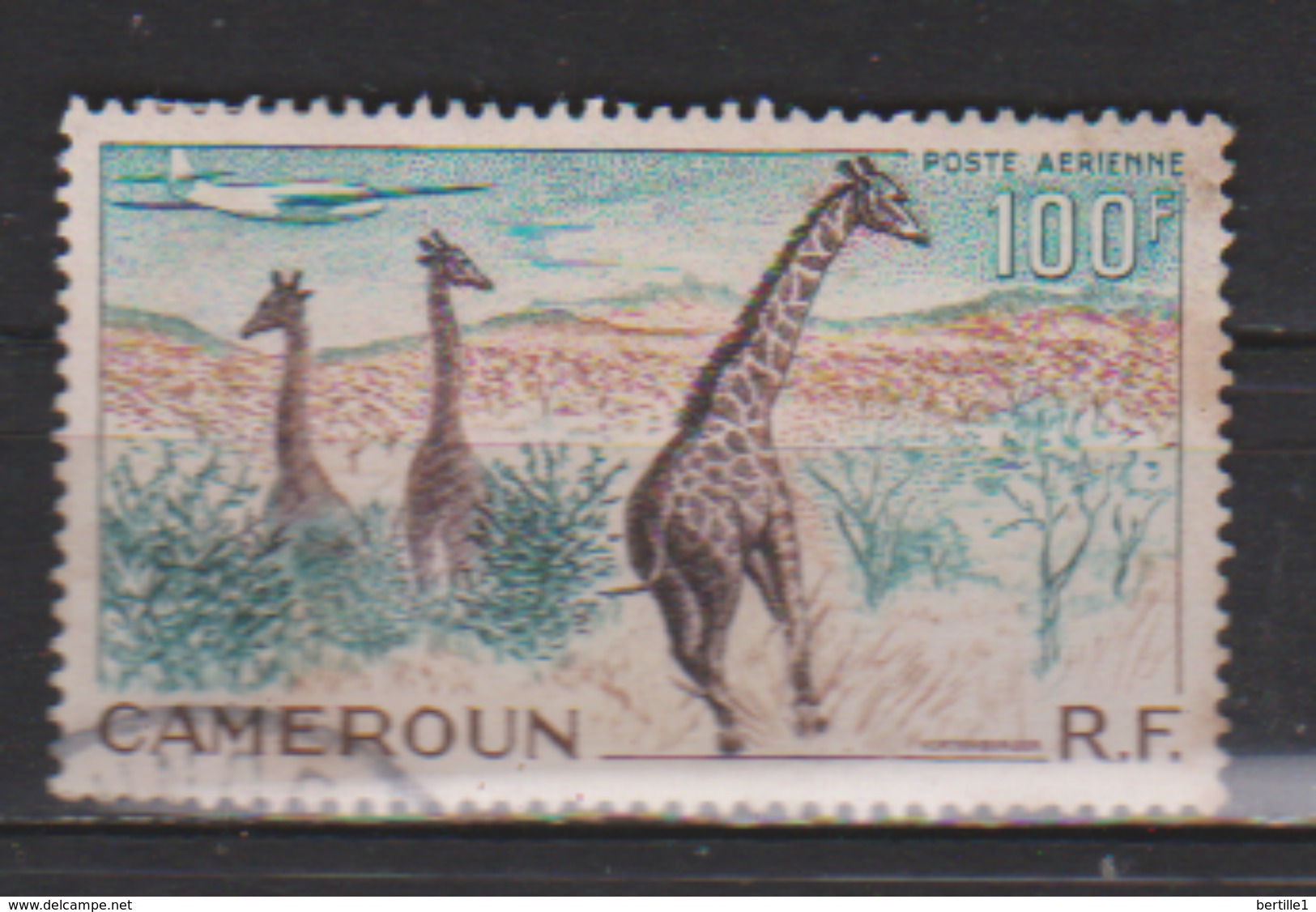 CAMEROUN      N°   PA 47    ( 8 )       OBLITERE  ( O 649 ) - Airmail