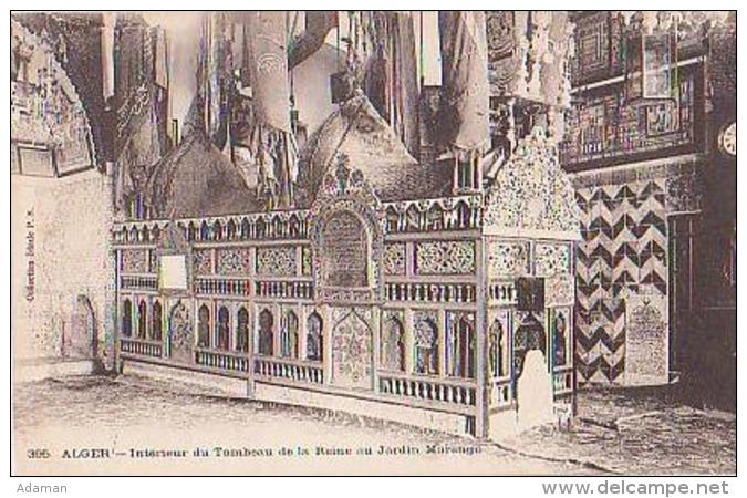 Algérie        410        Alger.Intérieur Du Tombeau De La Reine Au Jardin Marengo - Alger