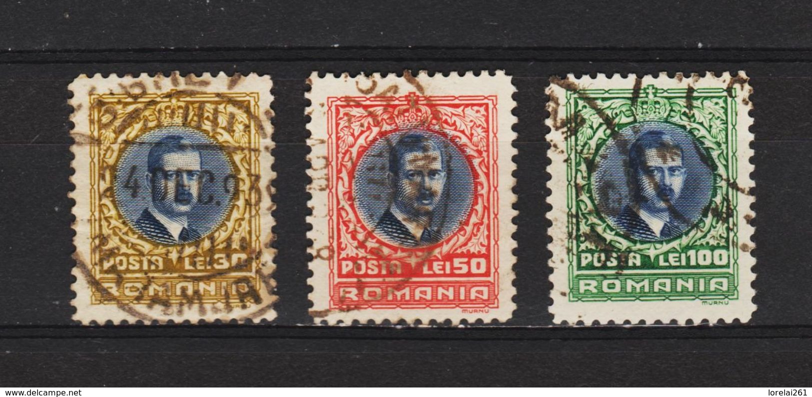 1930/1931 - Roi Charles II  LONDRA  Mi No 386/388 - Gebraucht