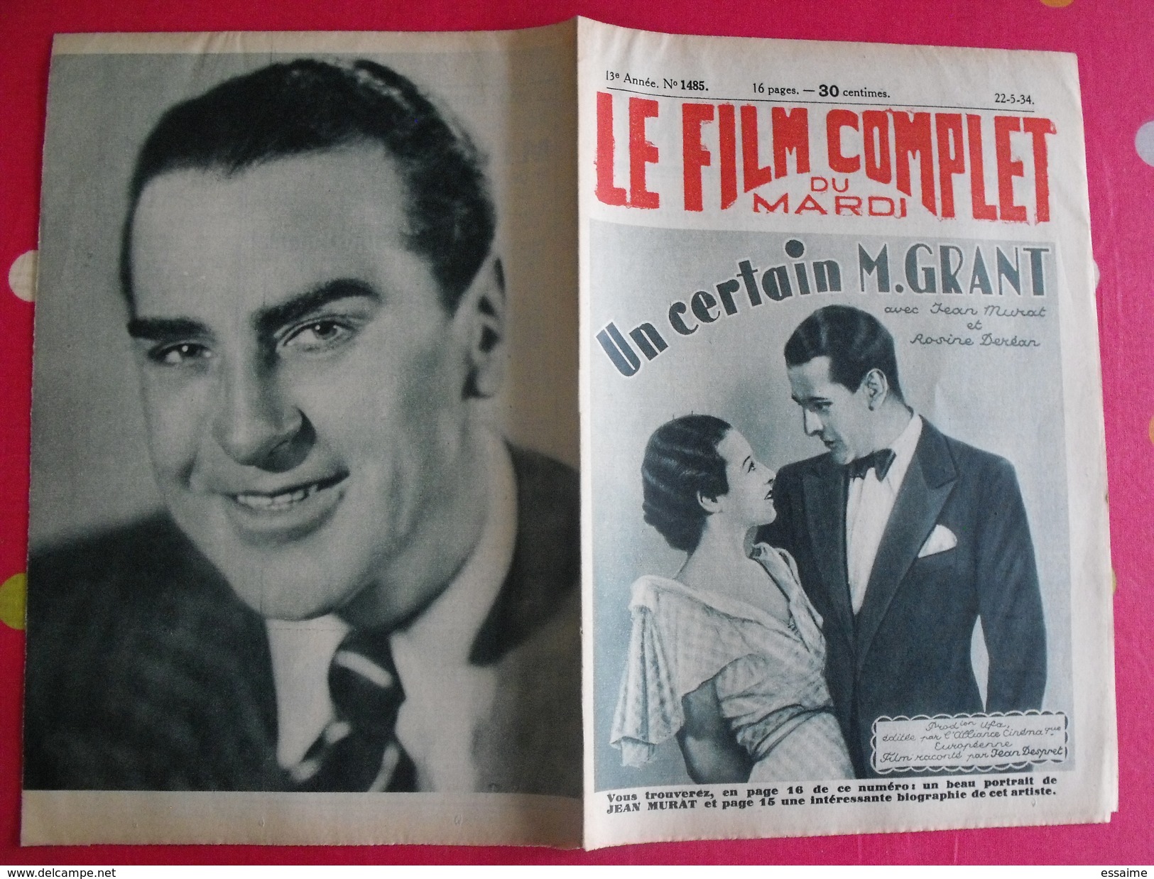 10 revues "le film complet" 1934. douglas fairbanks nancy carroll jean murat liane haid florelle harry baur mary astor