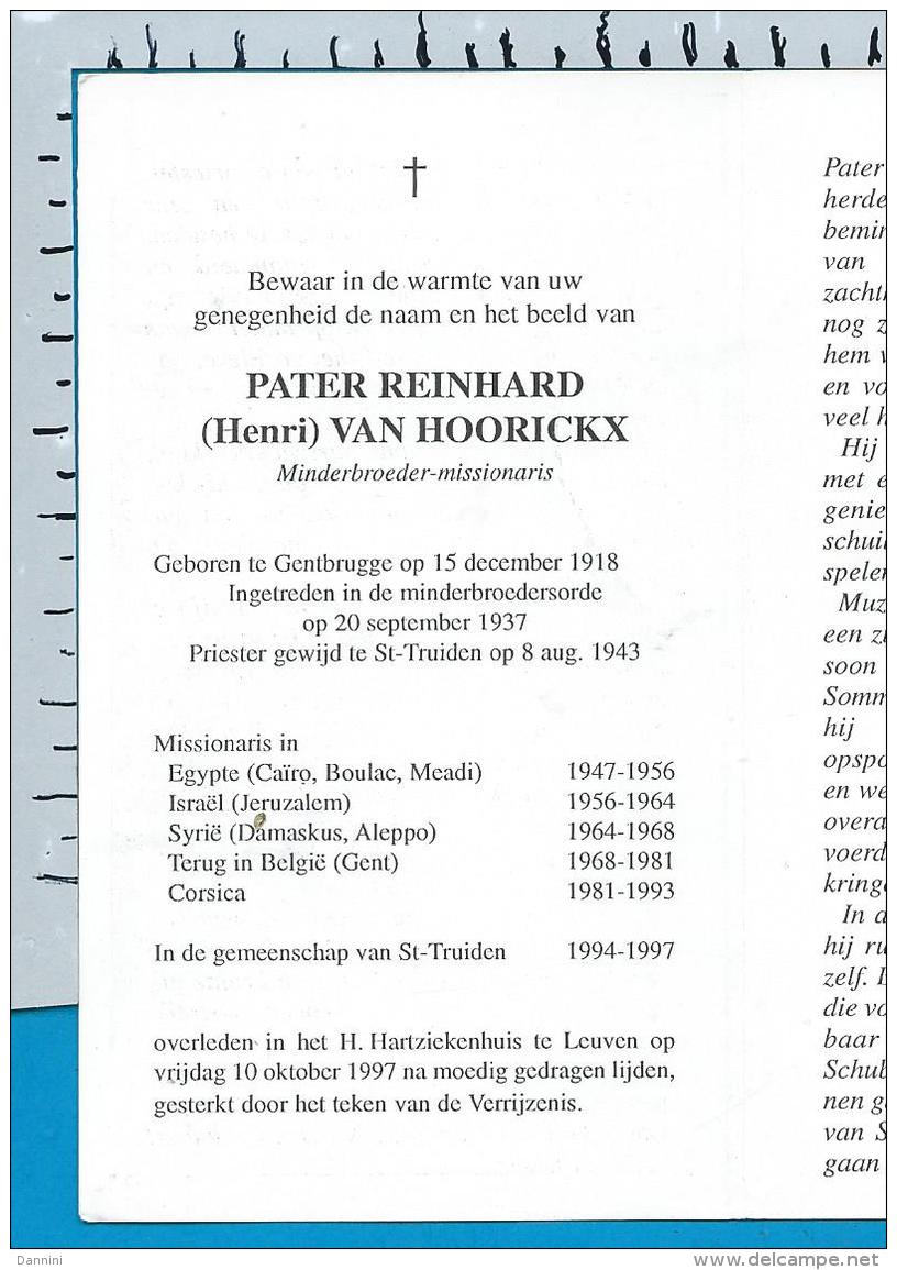 Bp    Pater    Van Hoorickx     Gentbrugge   St. Truiden - Andachtsbilder