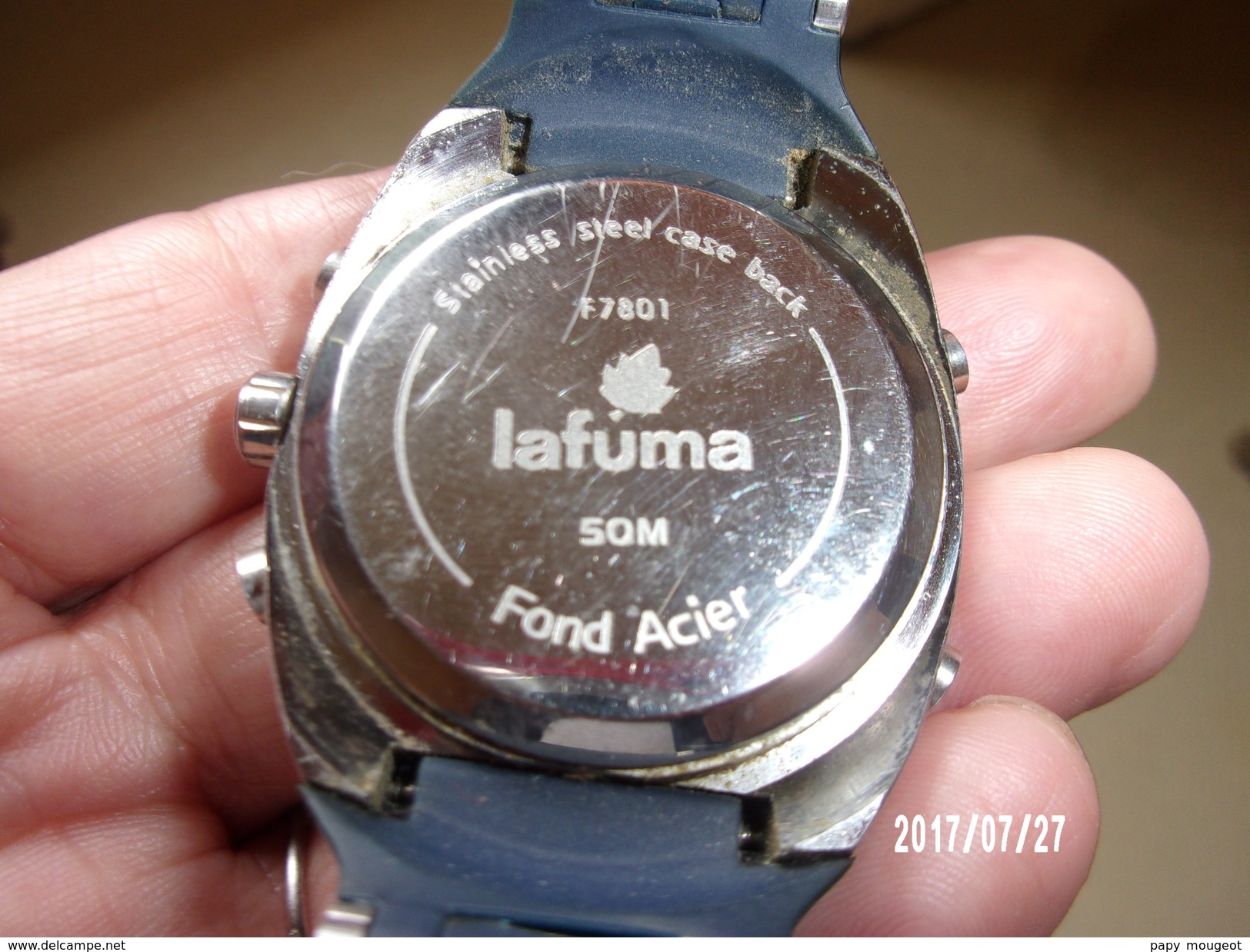Seguir me quejo en voz alta Relojes modernos - montre bracelet homme Lafuma F7801 multifonction (pile à  changer)