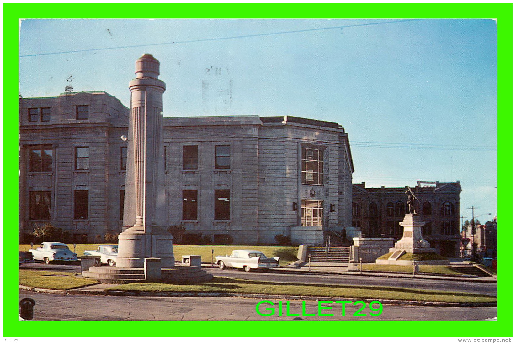 TROIS-RIVIÈRES, QUÉBEC - LE FLAMBEAU ÉRIGÉ EN 1934 - CIRCULÉE EN 1991 - JALBERT DISTRIBUTION - - Trois-Rivières