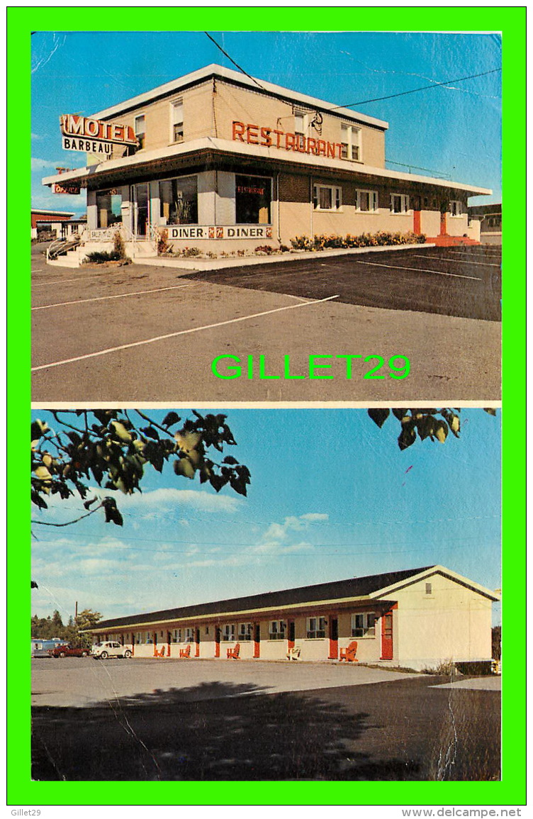 ST DAVID, QUÉBEC - MOTEL BARBEAU -PO-LO RÉCLAME ENR - - Levis