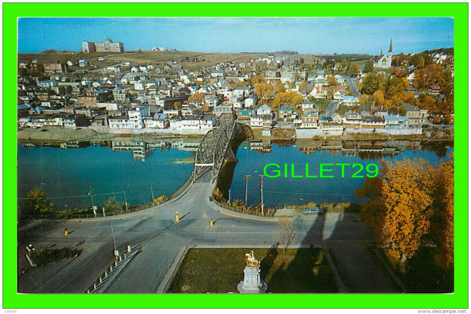 ST-GEORGES DE BEAUCE, QUÉBEC - VUE AÉRIENNE DE LA VILLE - UNIC - - Autres & Non Classés