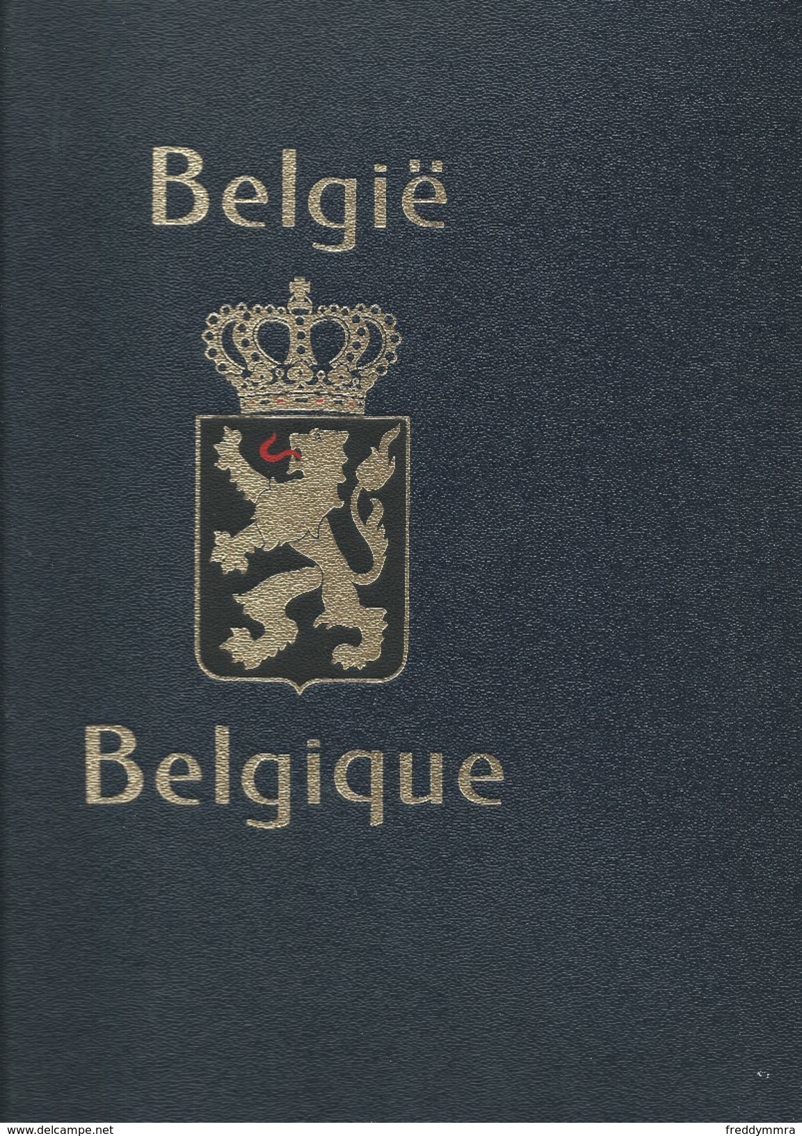 Davo Belgique: Reliure  Standard+ Feuilles Luxe 1980/ 1989 - Reliures Et Feuilles