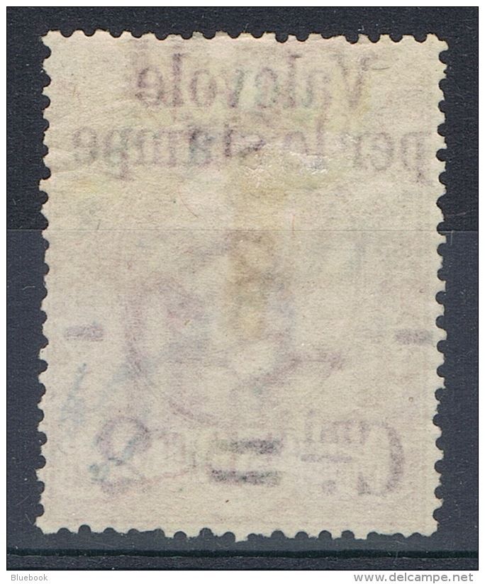 RB 1165 - Italy 1890 Parcel Post Stamp Surcharged 2c - S.G. 49 - Mint Stamp Cat &pound;85 - Mint/hinged