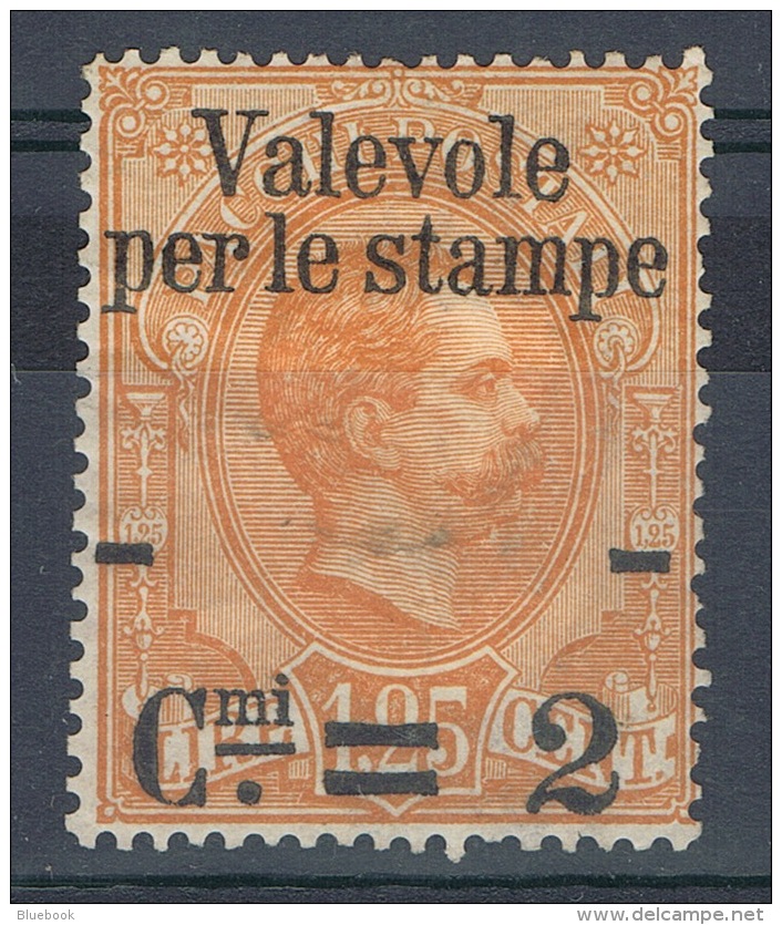 RB 1165 - Italy 1890 L1.25 Parcel Post Stamp Surcharged 2c - S.G. 51 - Mint Stamp Cat &pound;65 - Neufs