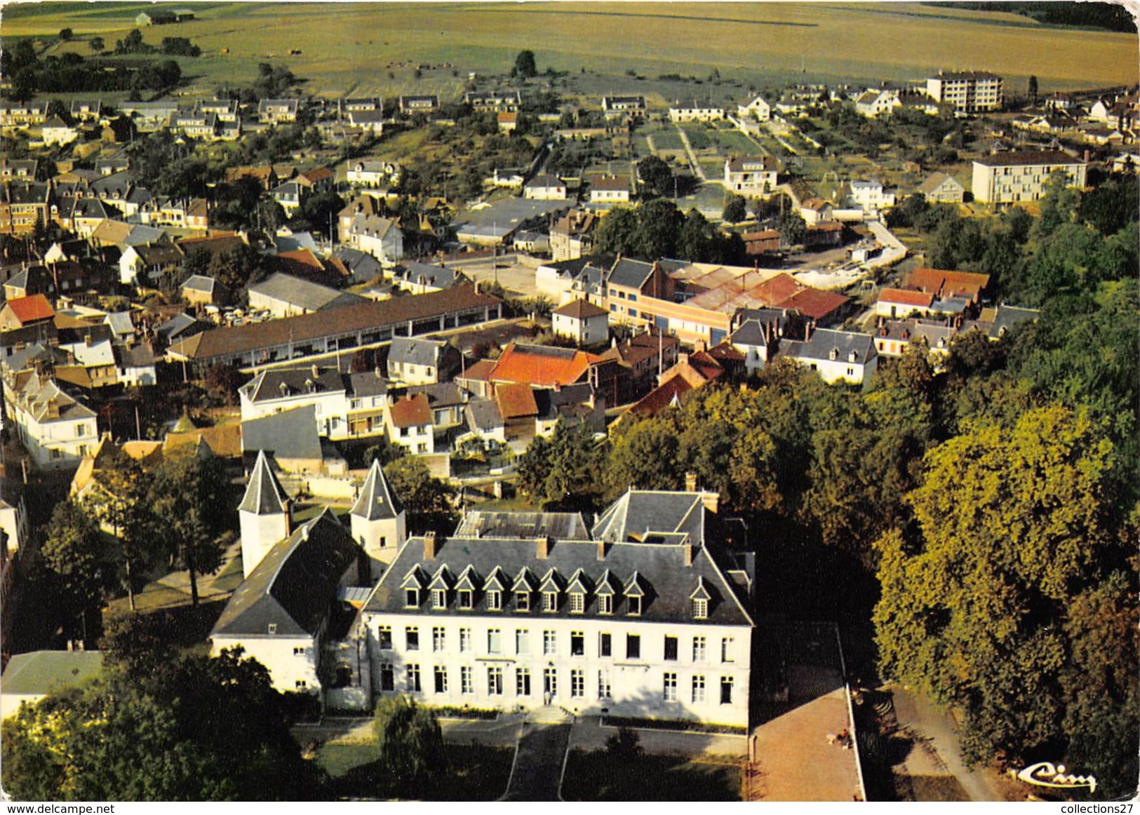 60-BRETEUIL-SUR-NOYE- VUE AERIENNE L'OASIS - Breteuil