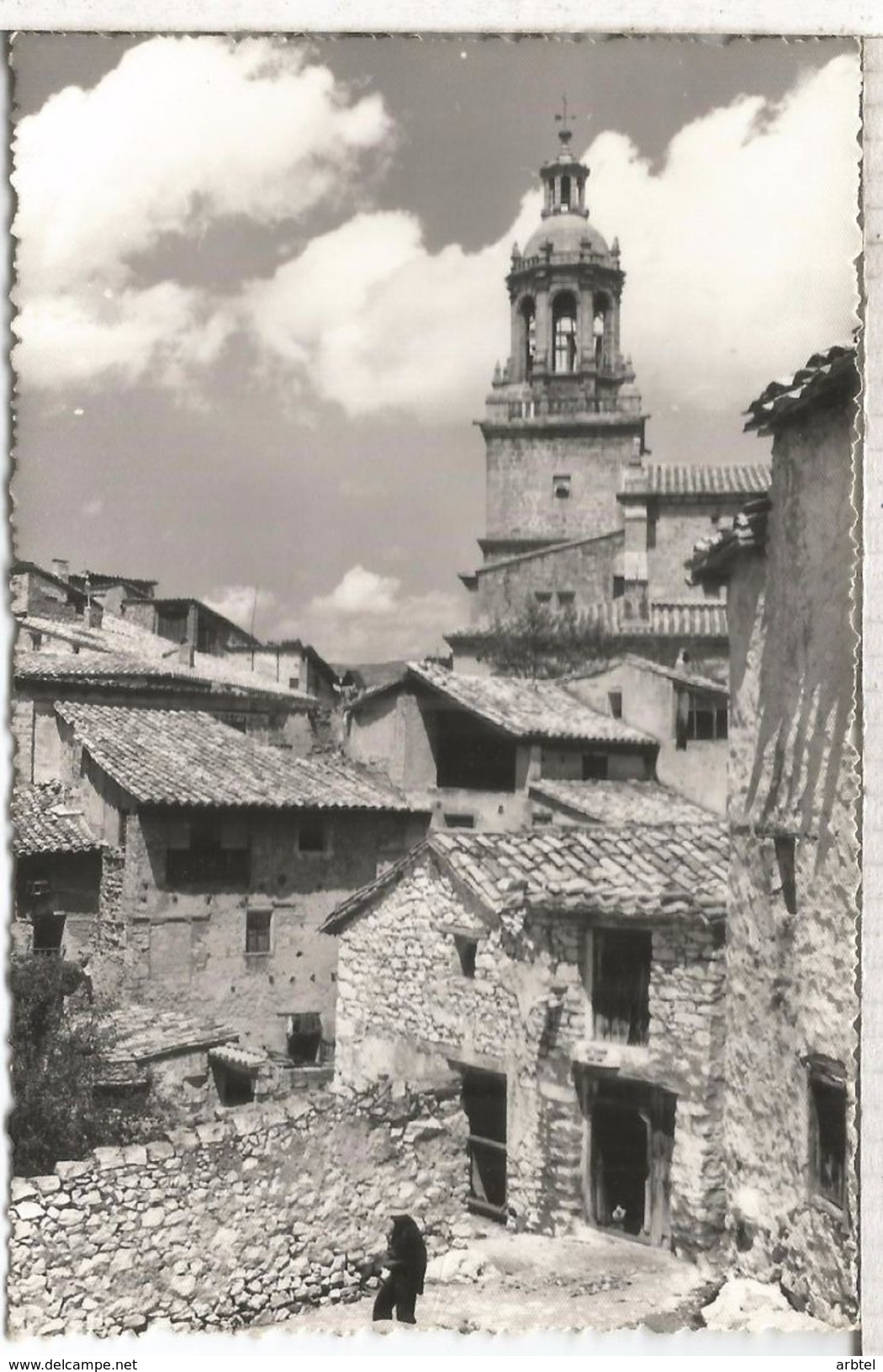 TERUEL RUBIELOS DE MORA SIN ESCRIBIR MANCHAS AL DORSO - Teruel