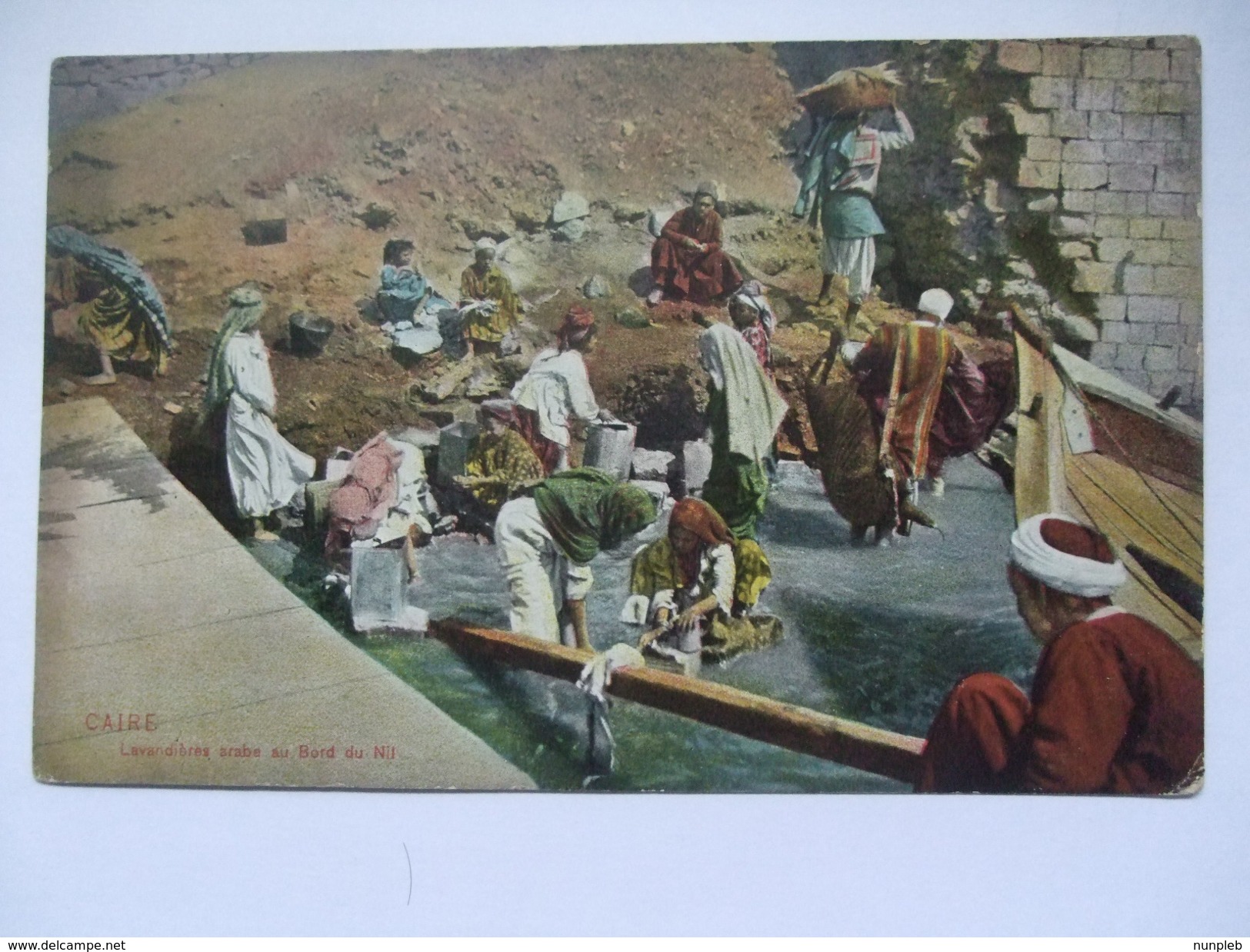 EGYPT - Cairo - Lavandieres Arabe Au Bord Du Nil - Cairo