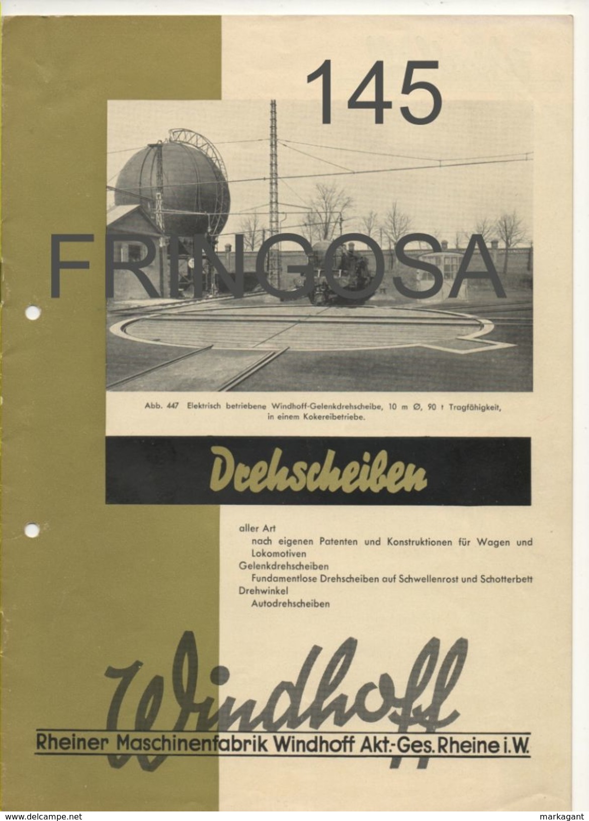 Drehscheiben Windhoff - Catalogues