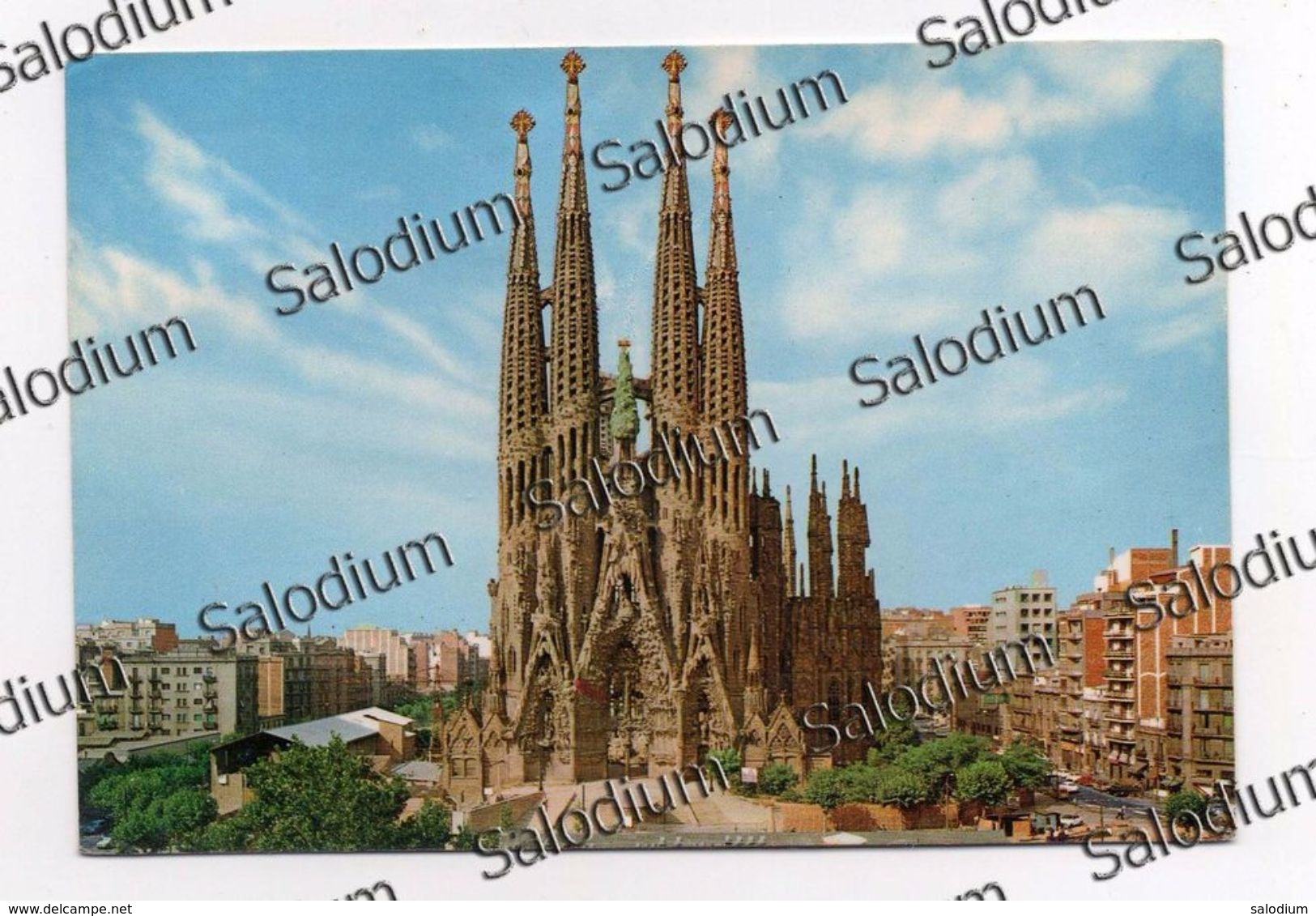 BARCELONA - Sagrada Familia - Republique Tunisienne - Tunisia - Storia Postale - Tunisia (1956-...)