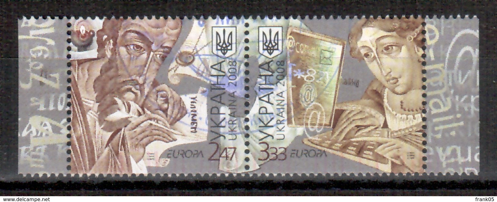 Ukraine 2008 Paar / Pair EUROPA Gestempelt/used - 2008