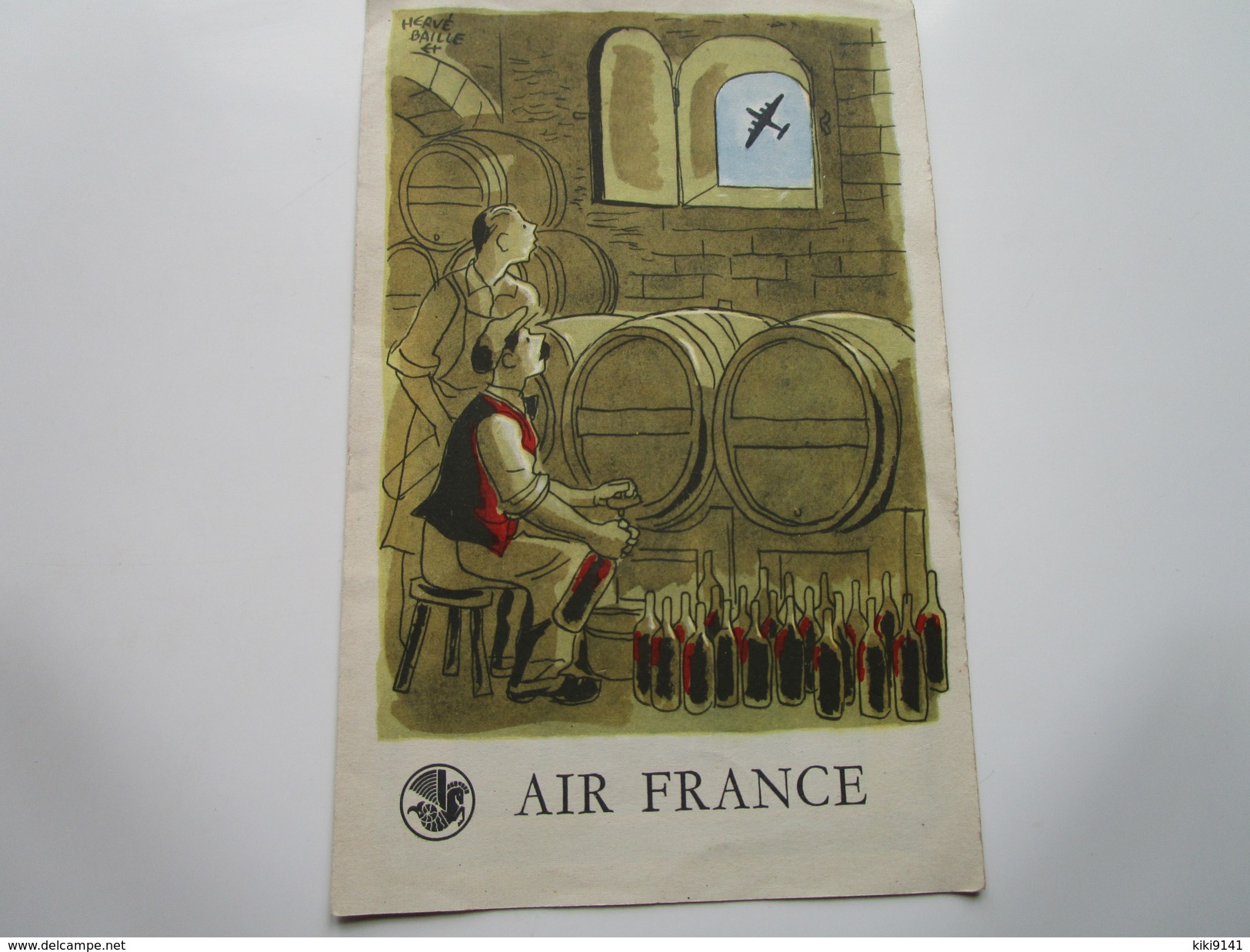 AIR FRANCE - Tarif à Bord Des Appareils Long-Courriers N°1 - Menükarten