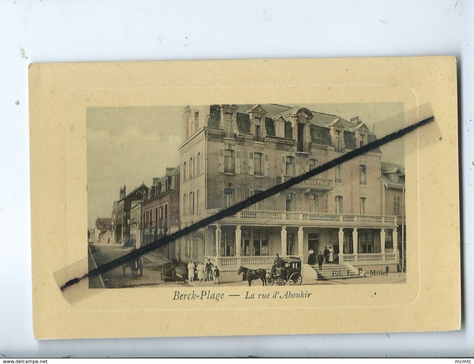 CPA -  Berck -Plage - La Rue D'Aboukir - Berck