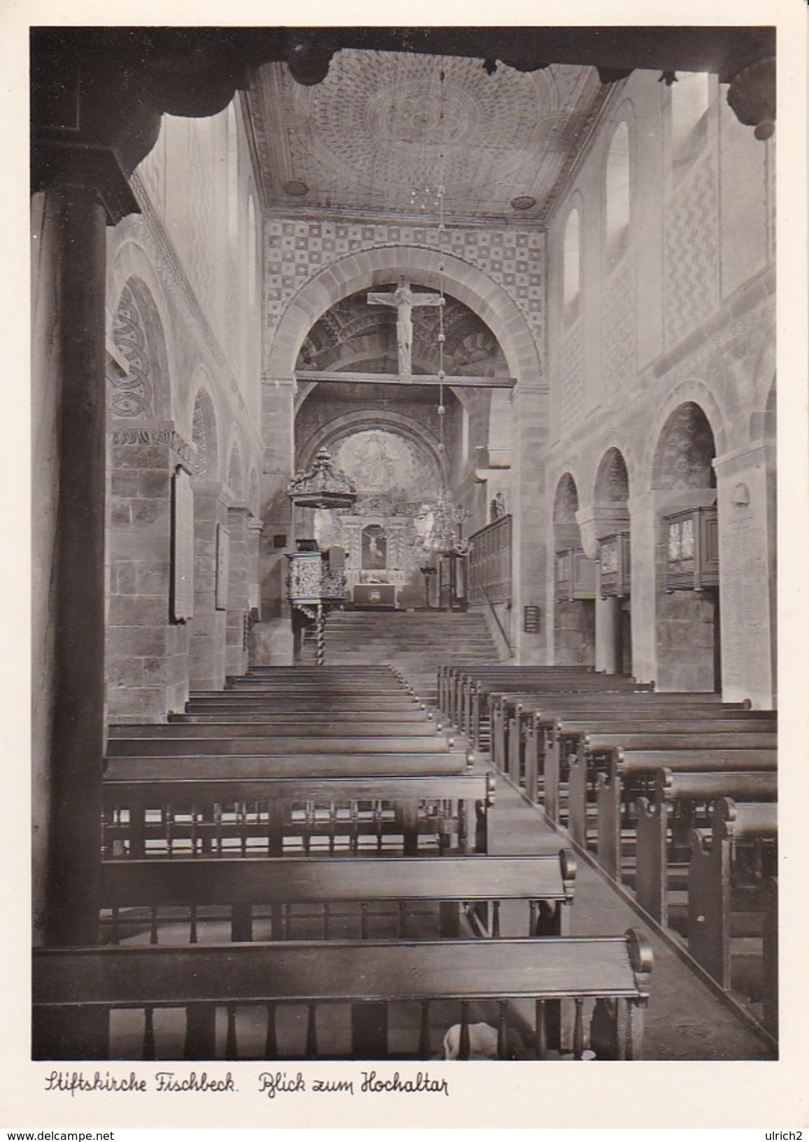 AK Stiftskirche Fischbeck - Blick Zum Hochaltar (29757) - Hessisch-Oldendorf