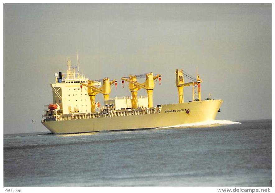 ** Lot 3 Photos ** PHOTO Vintage (80-90's) Cargo Merchant Ship Tankers " SOUTHERN JUICE " (FujiFilm +/- 14.7 X 10.1 Cm ) - Commerce