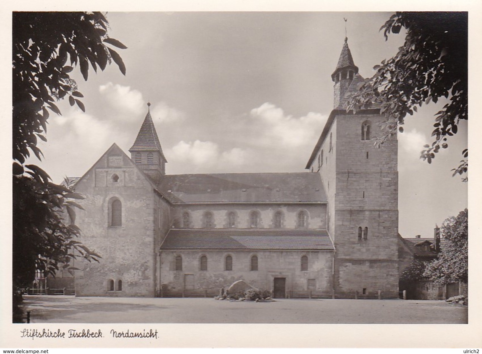 AK Stiftskirche Fischbeck - Nordansicht (29758) - Hessisch-Oldendorf