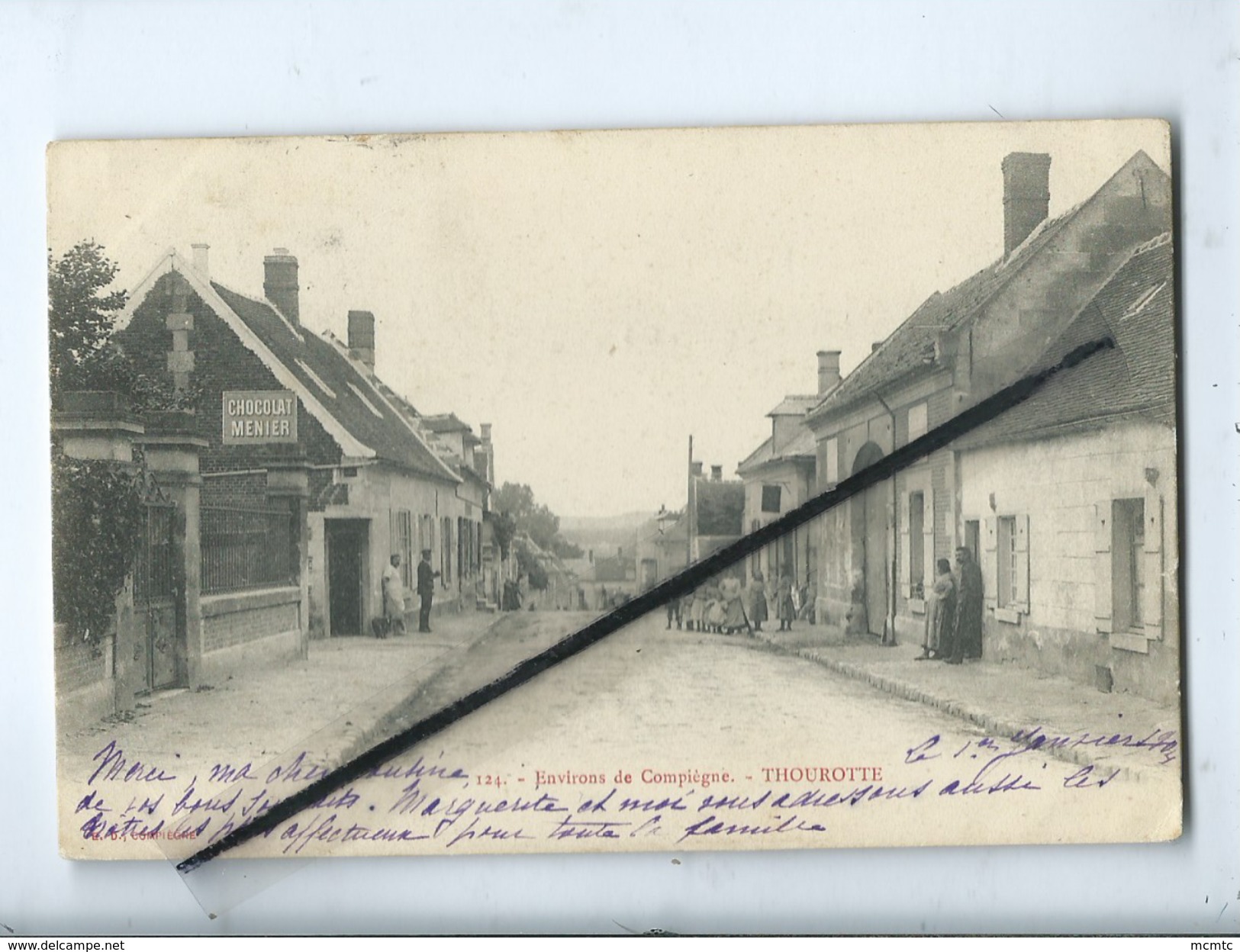 CPA - Environs De Compiègne -  Thourotte  (Chocolat Menier ) - Thourotte