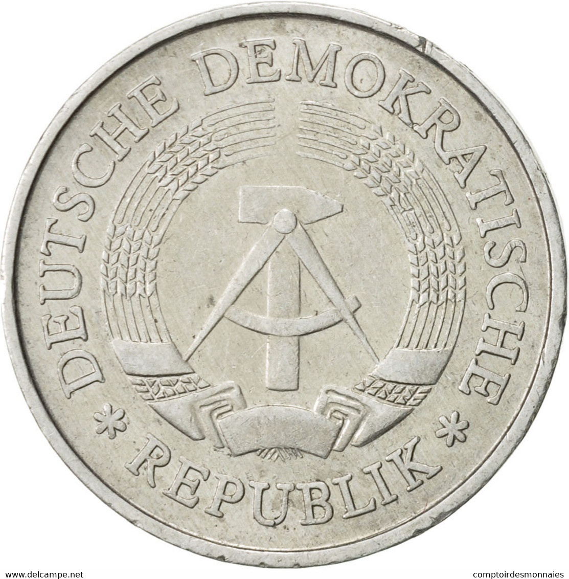 Monnaie, GERMAN-DEMOCRATIC REPUBLIC, Mark, 1975, Berlin, TTB+, Aluminium - 1 Marco