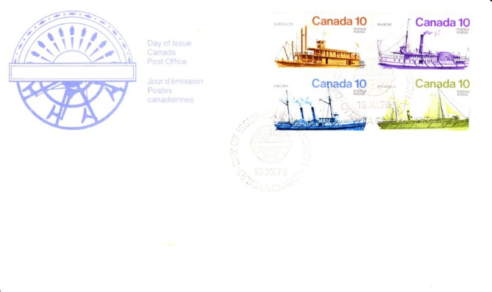 Canada Envelope  1976 FDC - 1971-1980