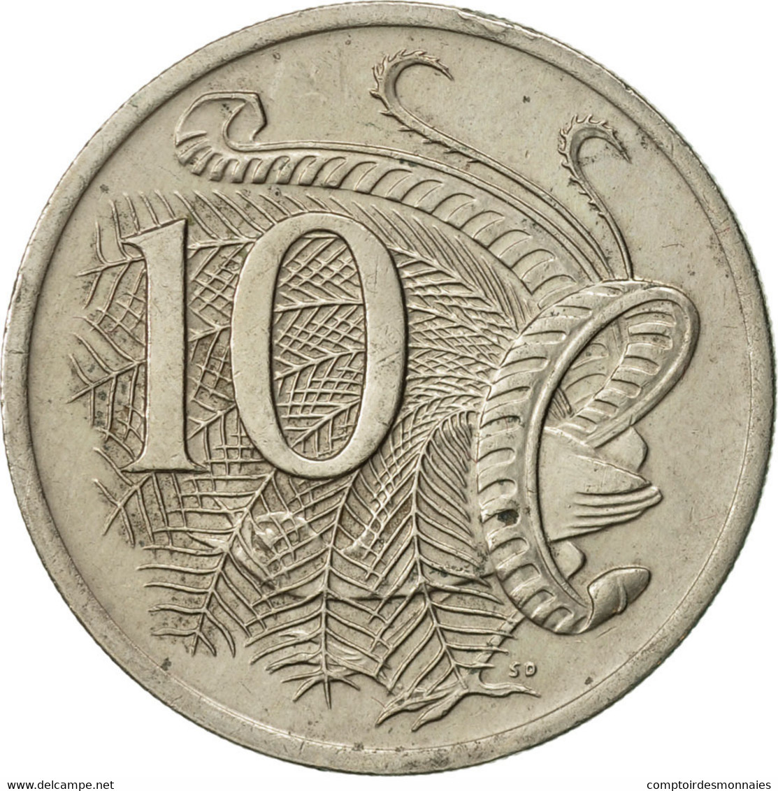 Monnaie, Australie, Elizabeth II, 10 Cents, 1983, TTB+, Copper-nickel, KM:65 - 10 Cents
