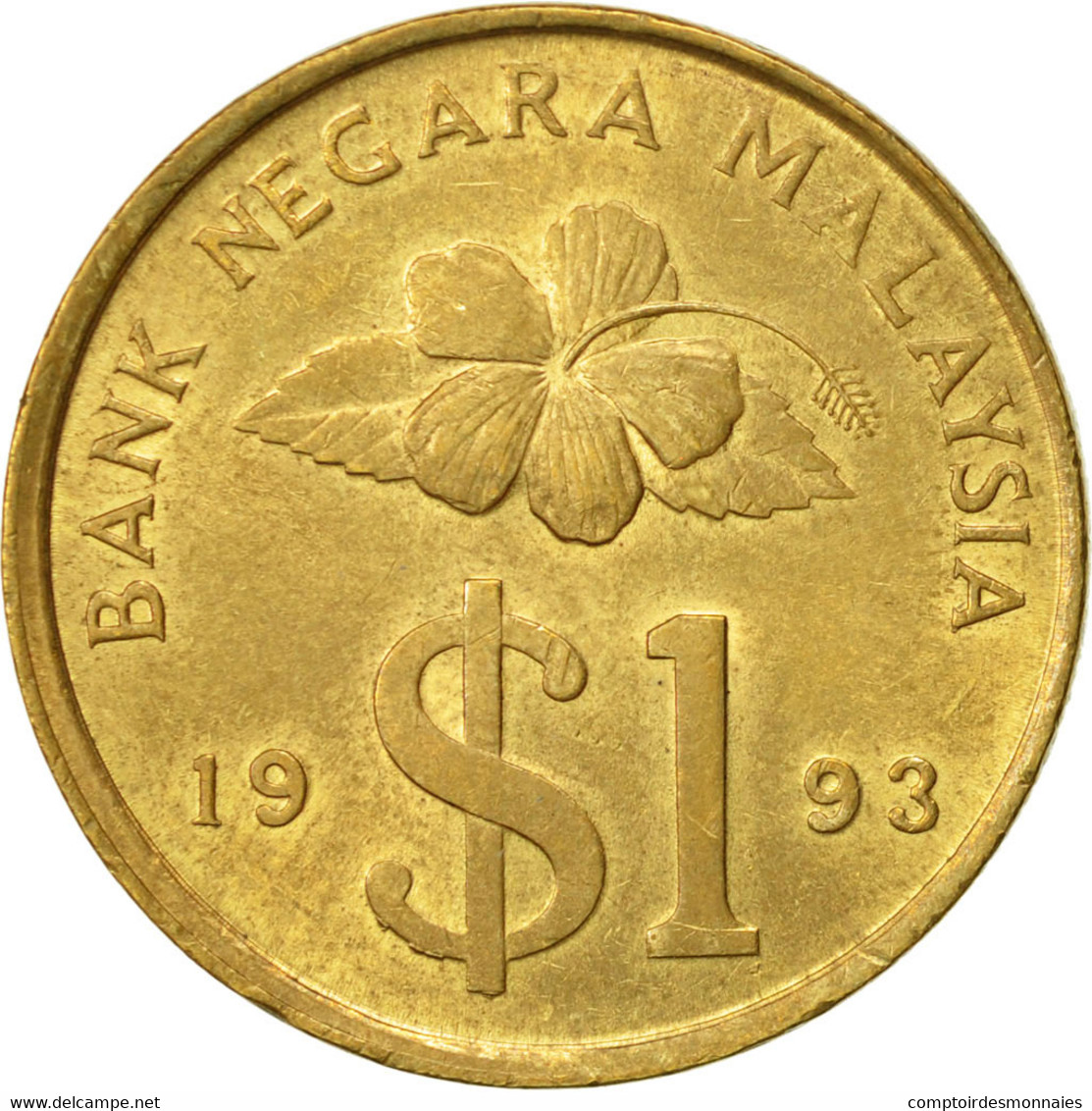 Monnaie, Malaysie, Ringgit, 1993, SUP, Aluminum-Bronze, KM:54 - Malaysie