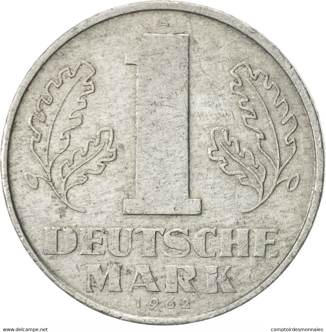 Monnaie, GERMAN-DEMOCRATIC REPUBLIC, Mark, 1962, Berlin, TTB+, Aluminium, KM:13 - 1 Marco